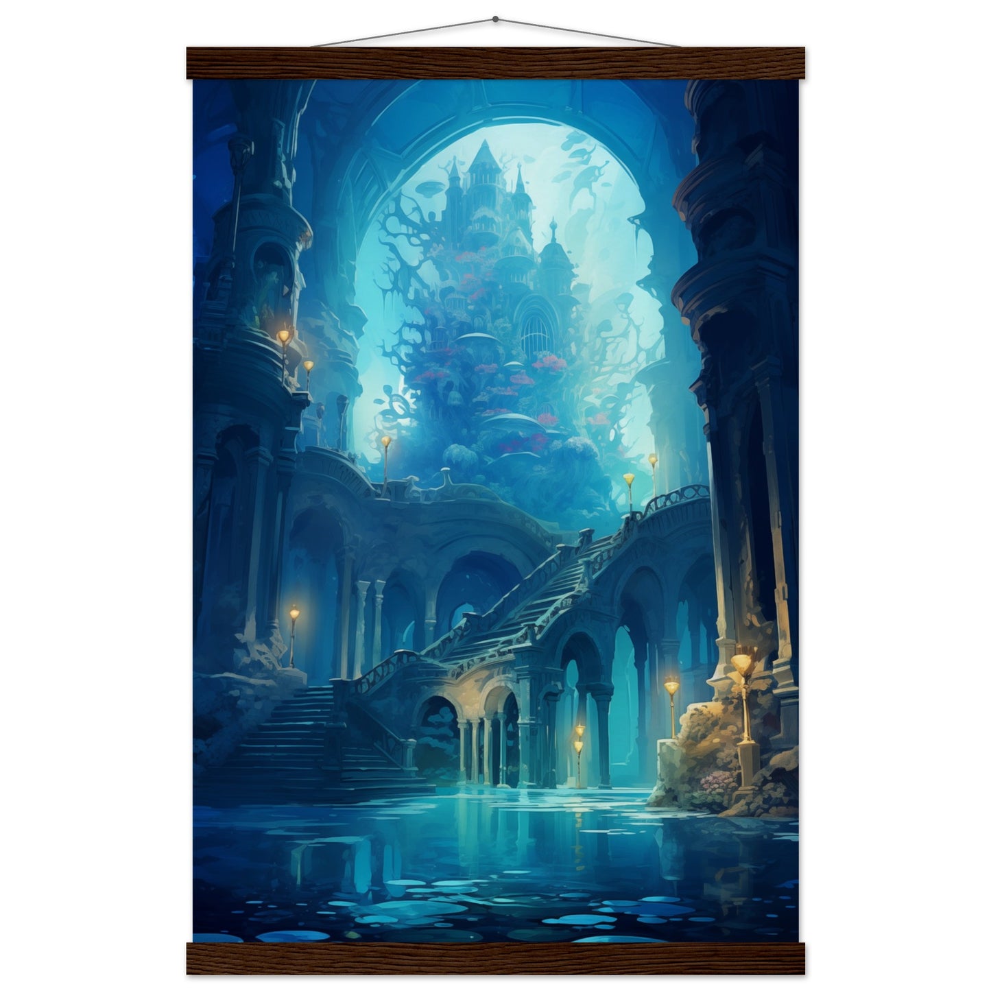 Enchanted Abyss Poster with Hanger