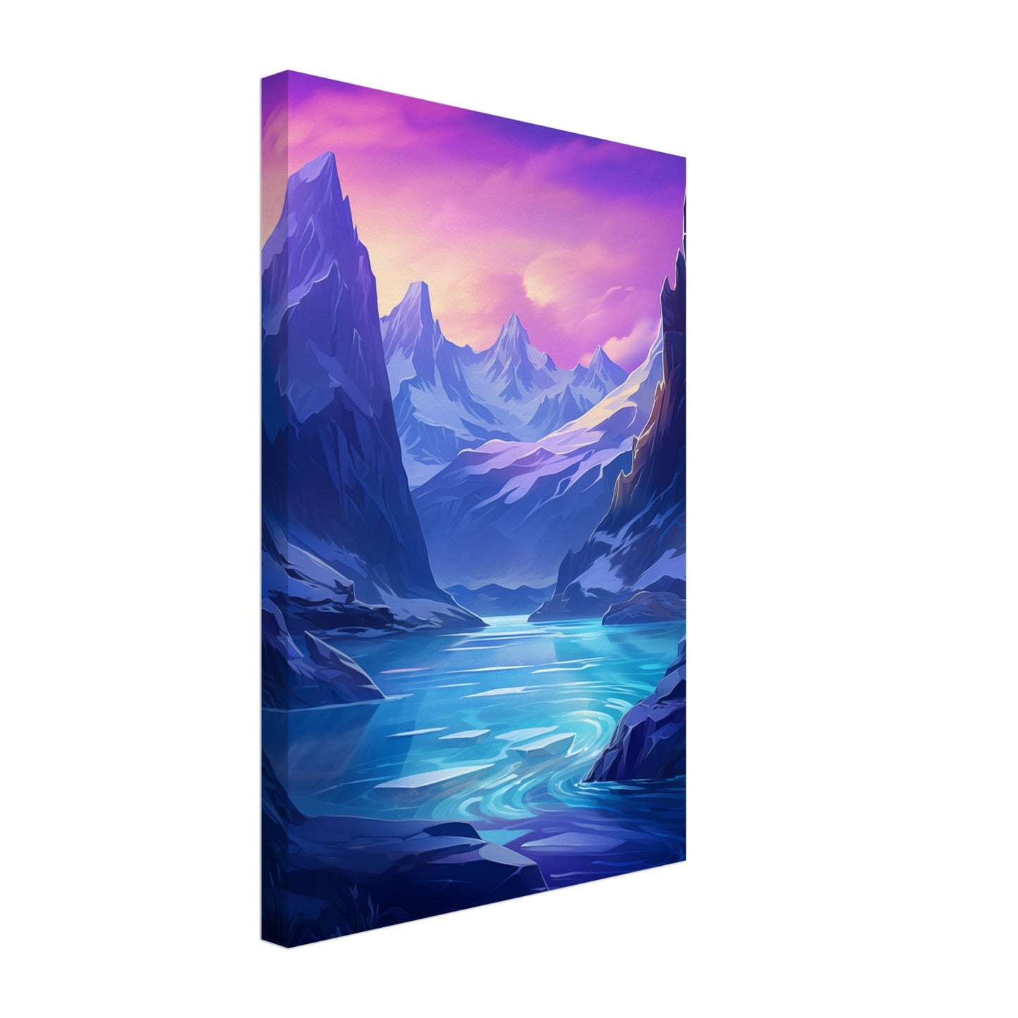 Tranquil Ice Canvas