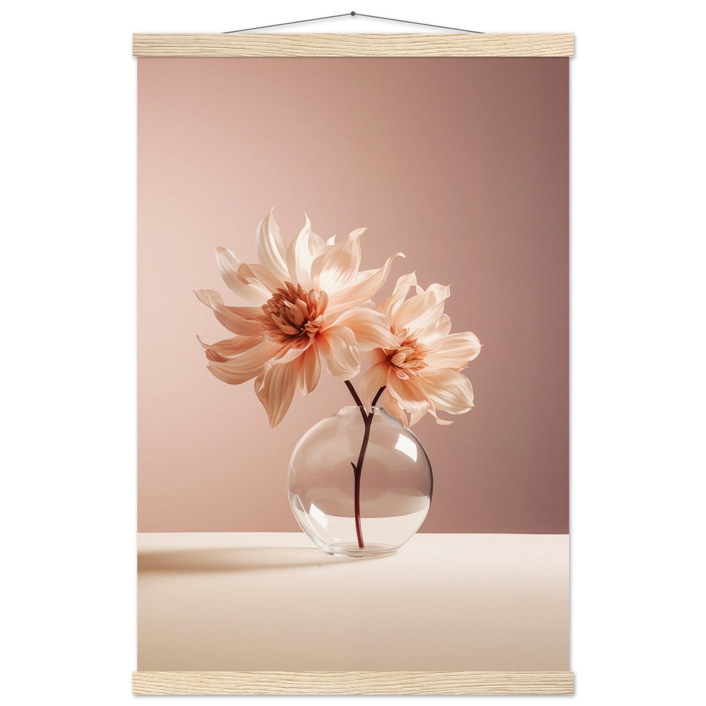 Blossoming Flower Poster with Hanger