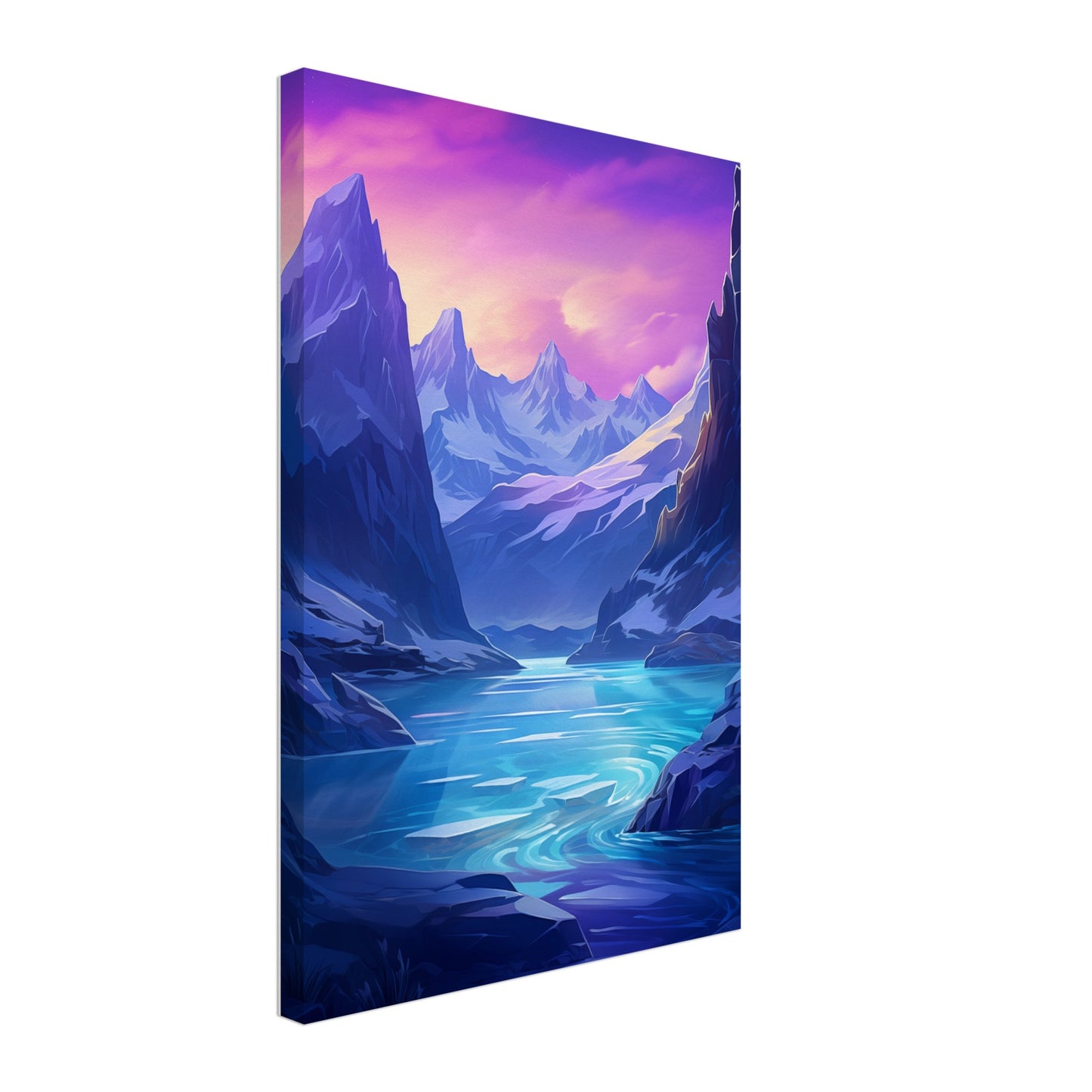 Tranquil Ice Canvas