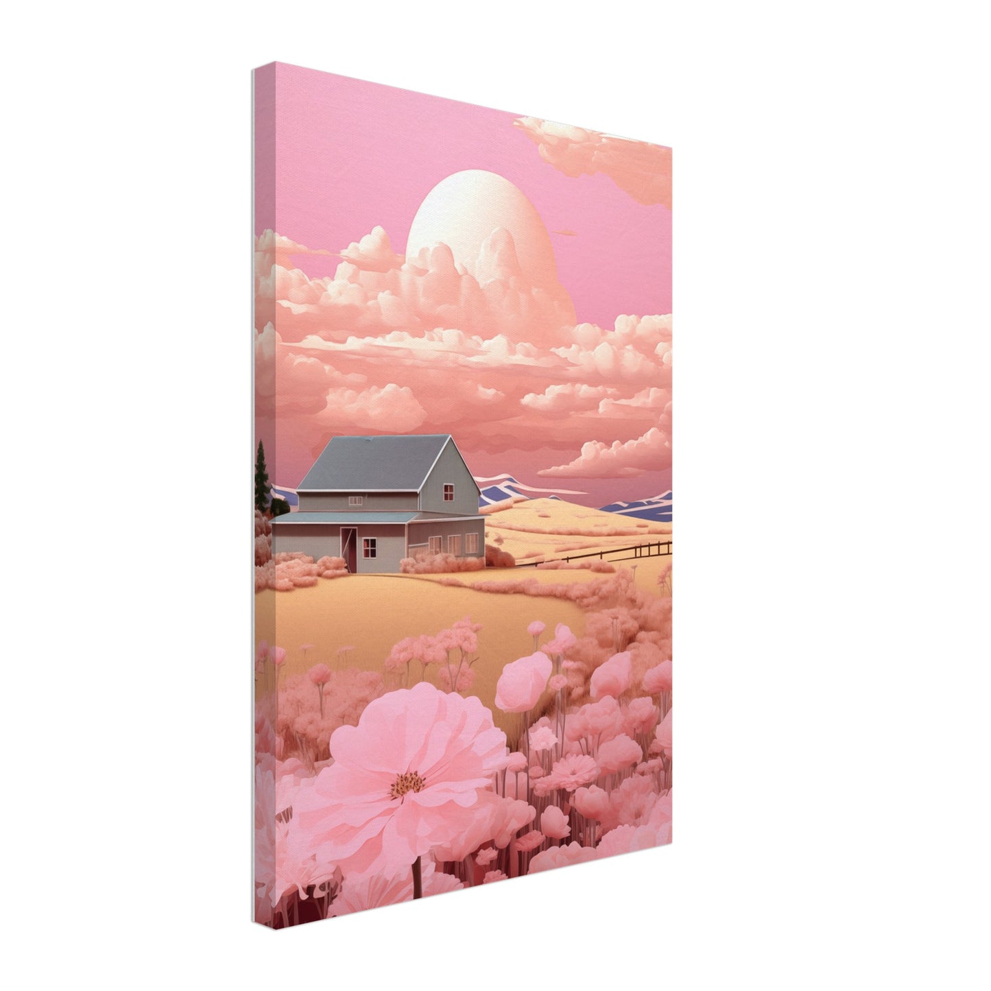 Bubblegum Farm Canvas