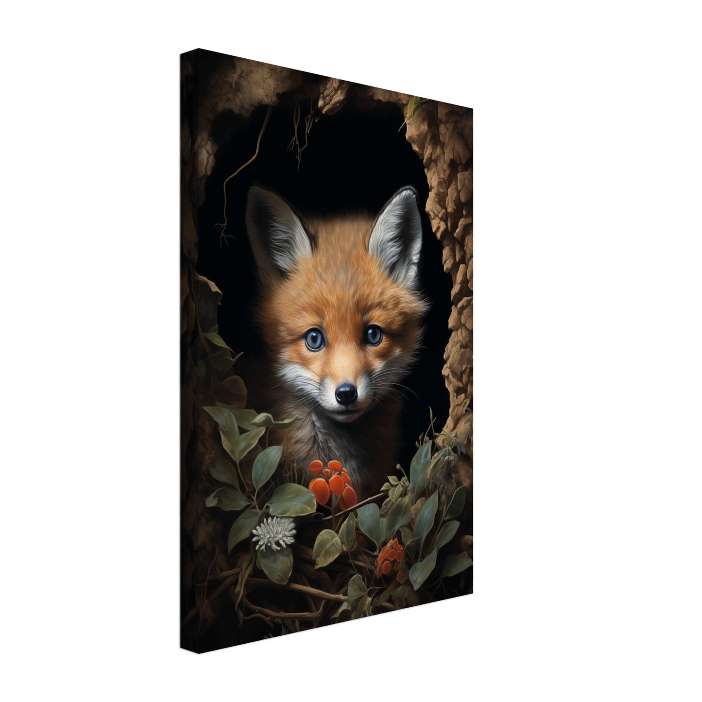 Fuzzy Fox Canvas