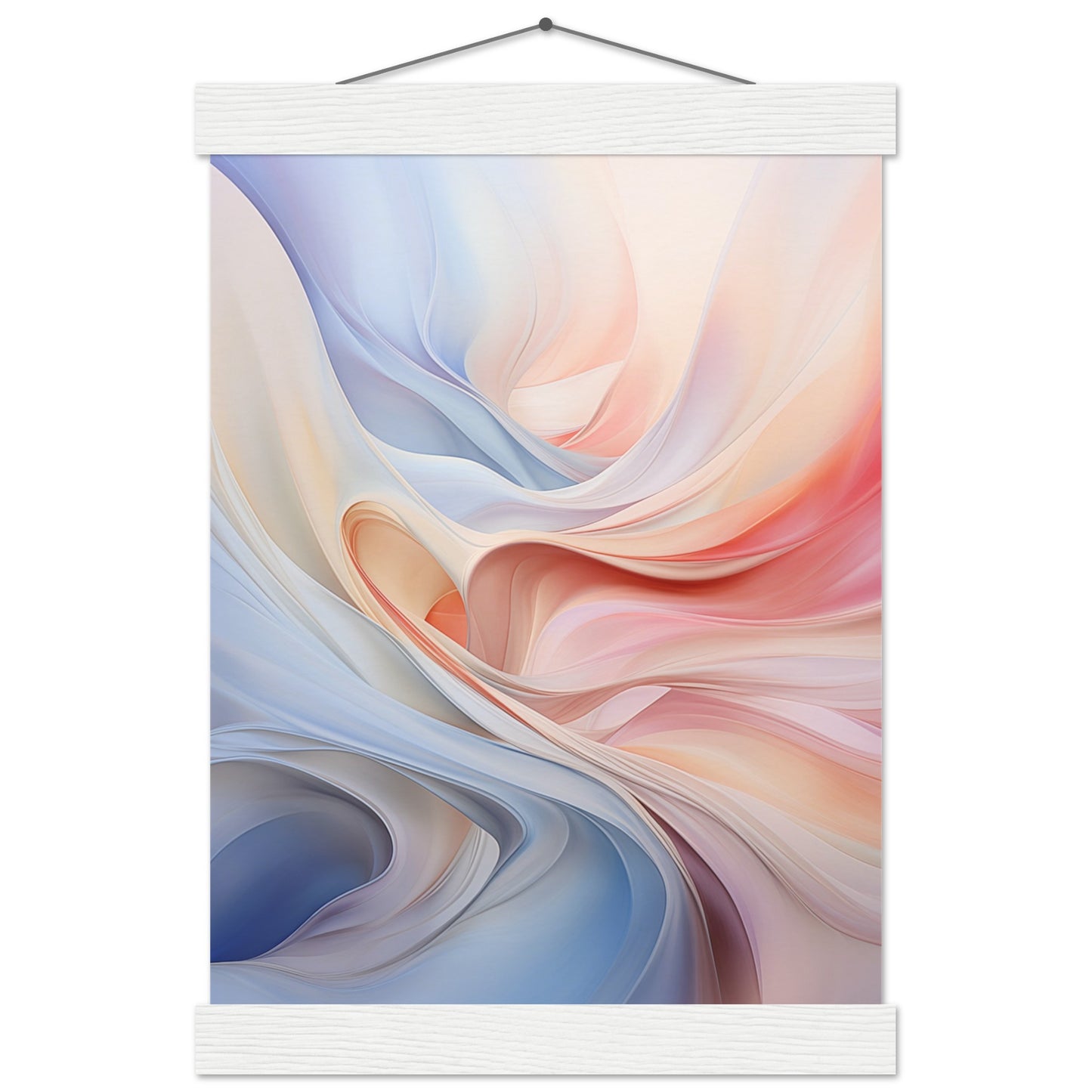 Abstract Swirl Poster with Hanger