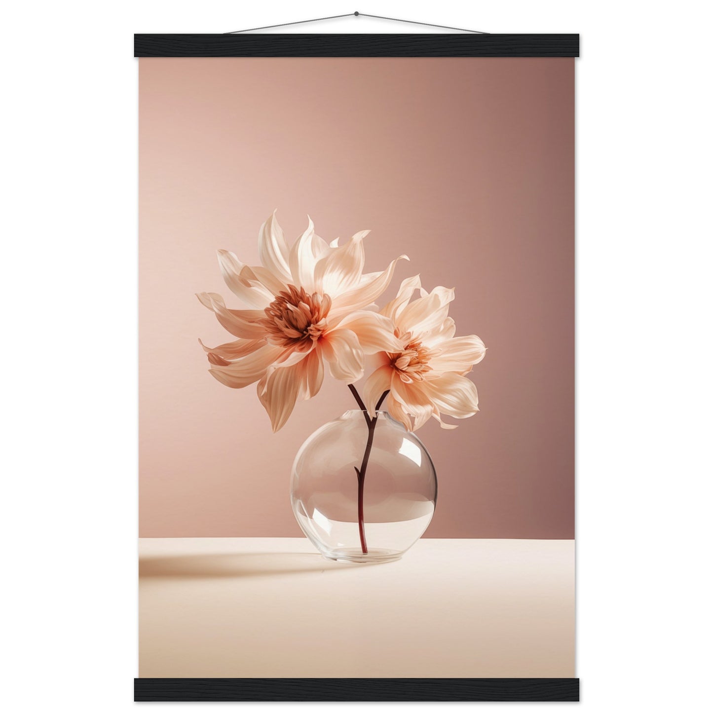 Blossoming Flower Poster with Hanger