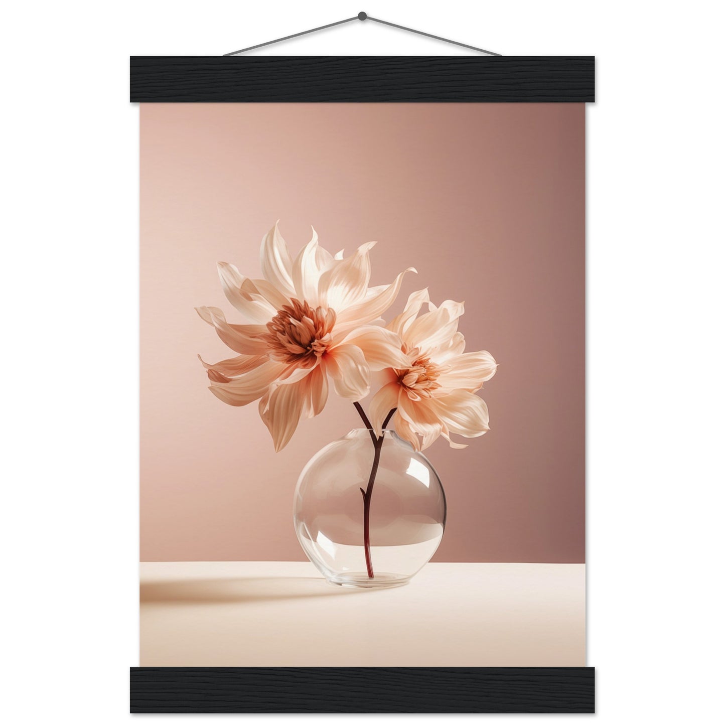 Blossoming Flower Poster with Hanger