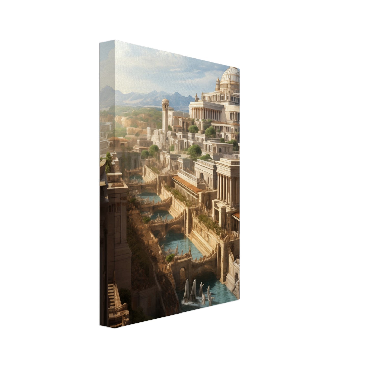 Ancient Roman City Canvas