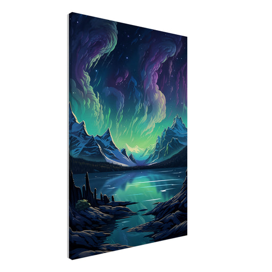 Glacial Glow Canvas