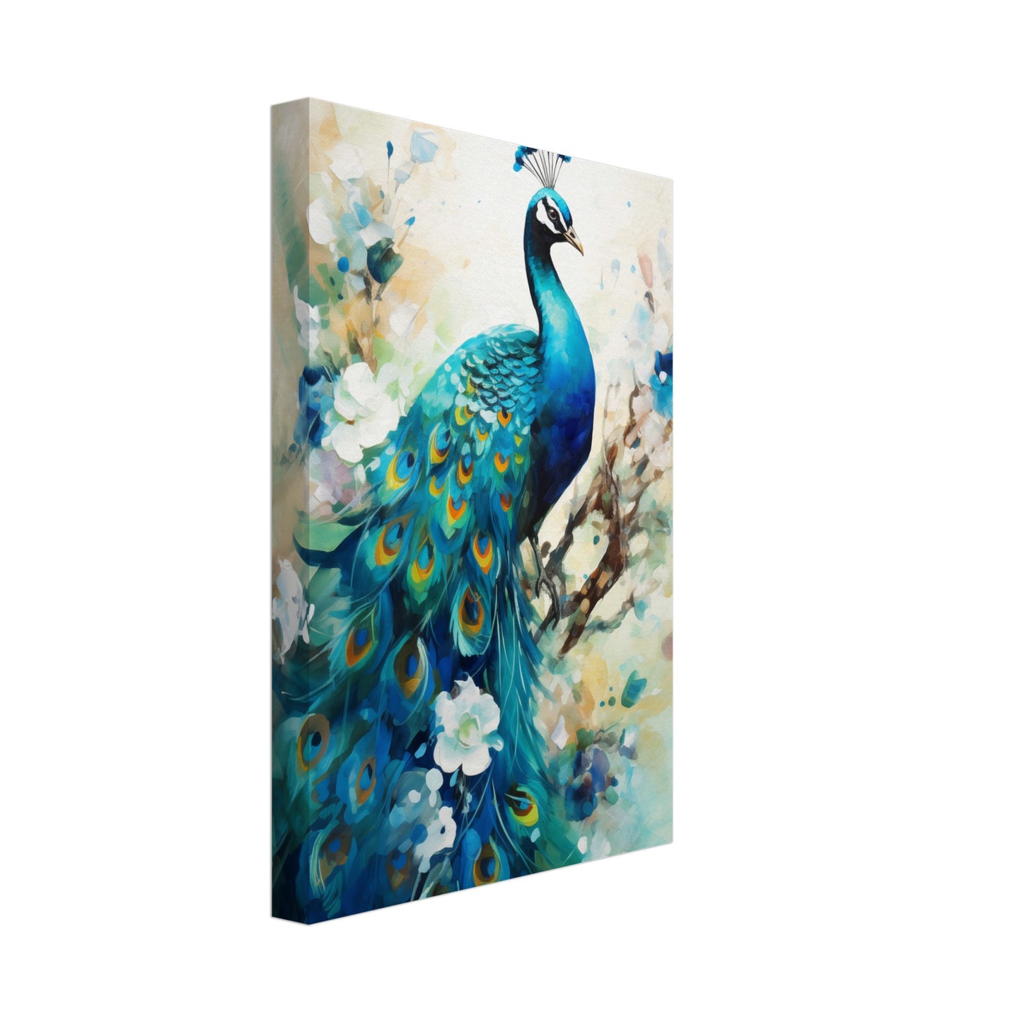 Peacock Dreams Canvas