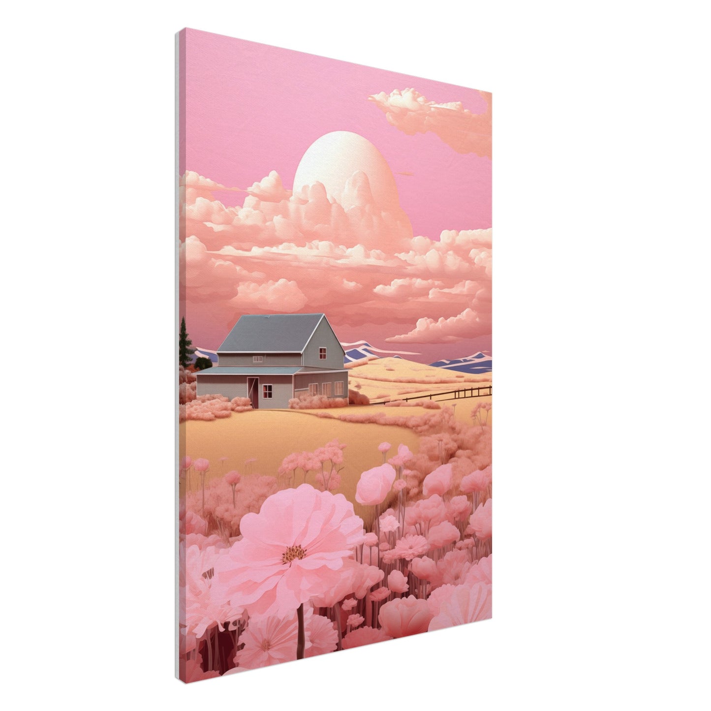 Bubblegum Farm Canvas