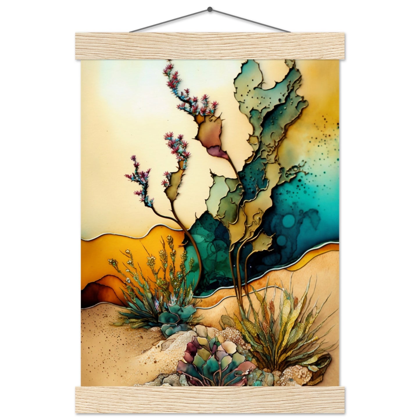 Desert Dream Treats Poster with Hanger