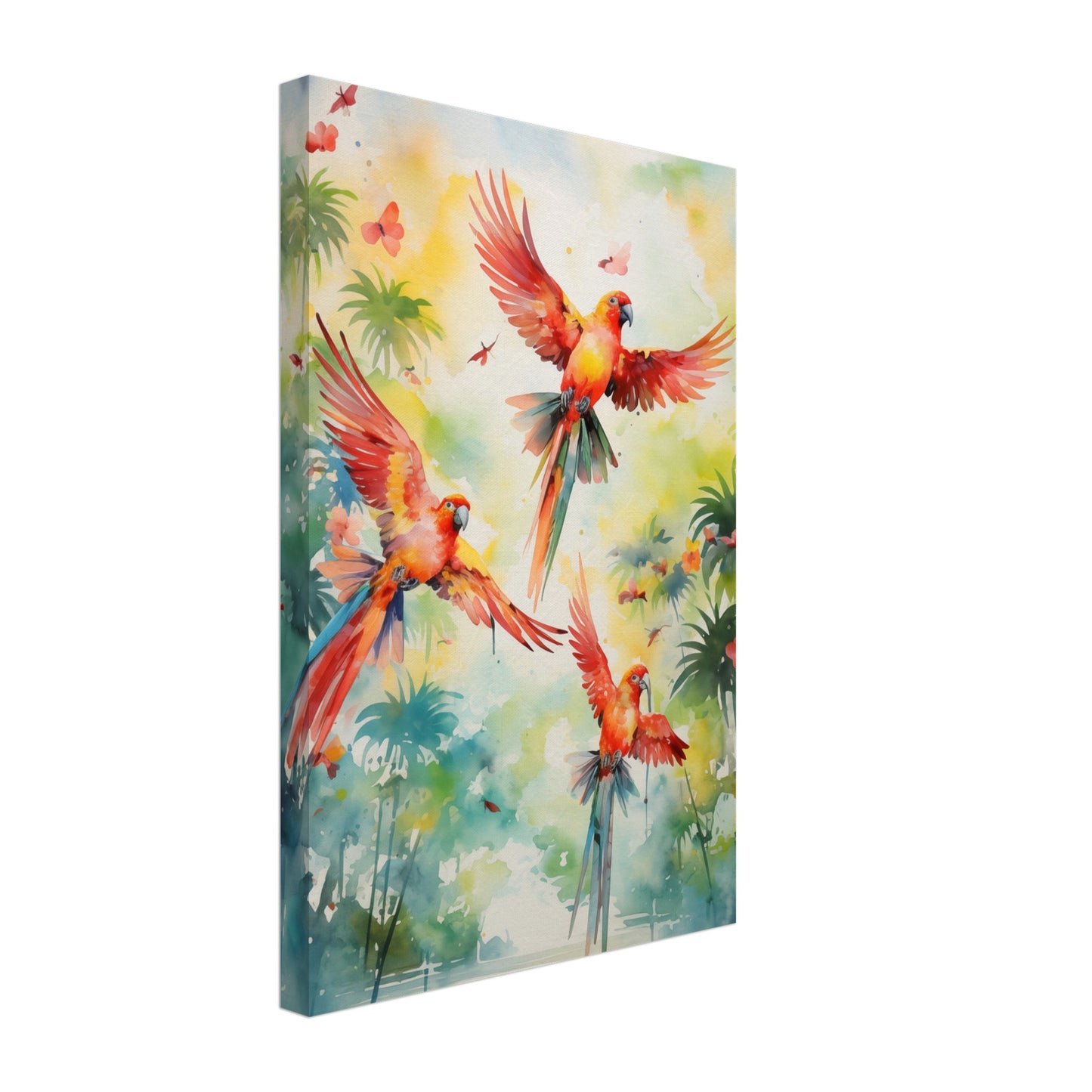 Feathered Palette Canvas