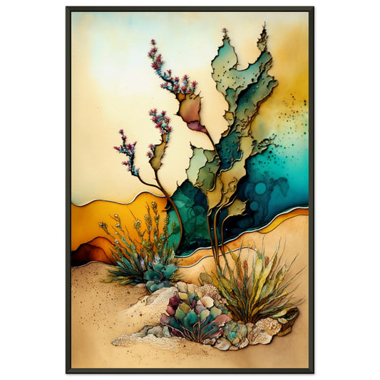 Desert Dream Treats Metal Framed Poster