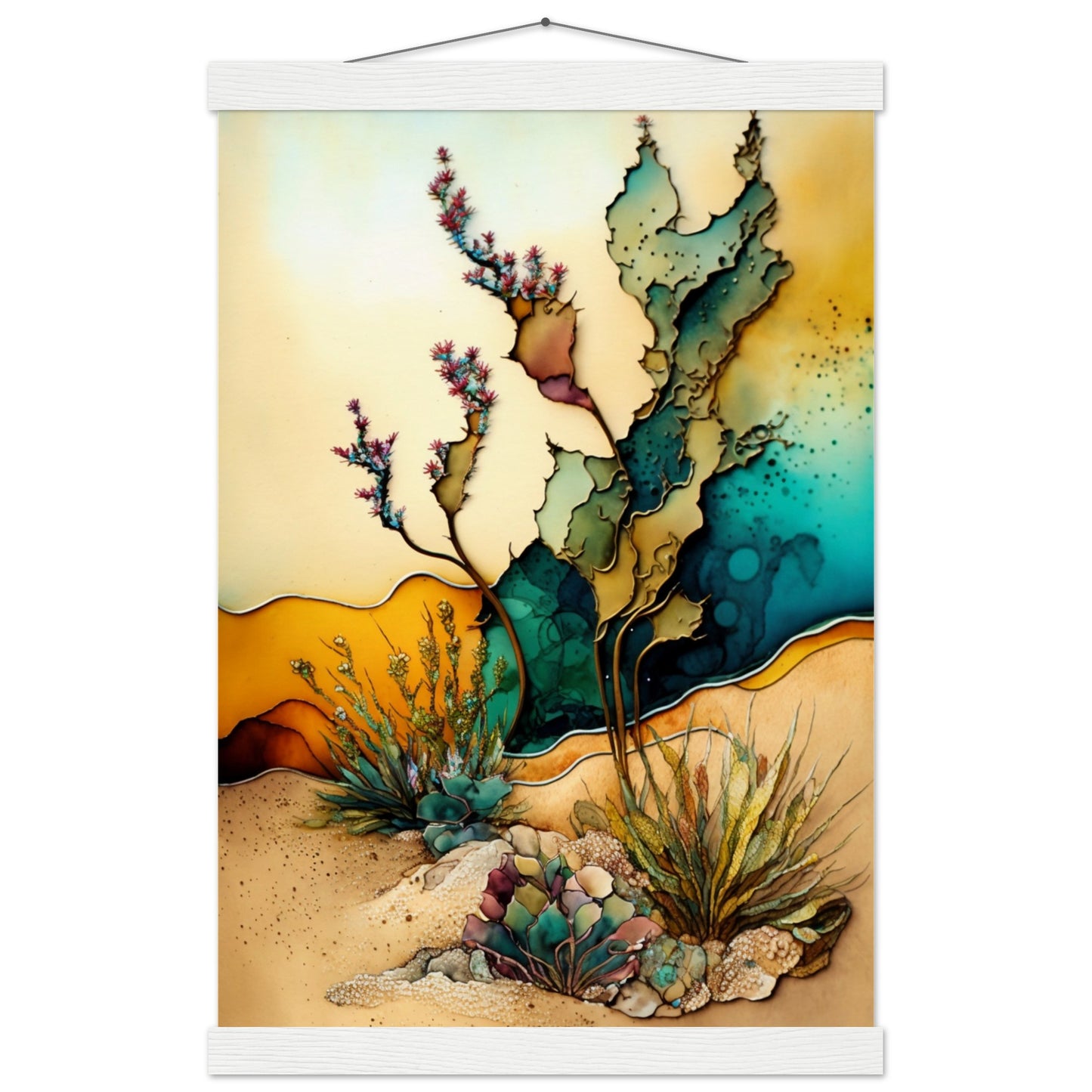 Desert Dream Treats Poster with Hanger