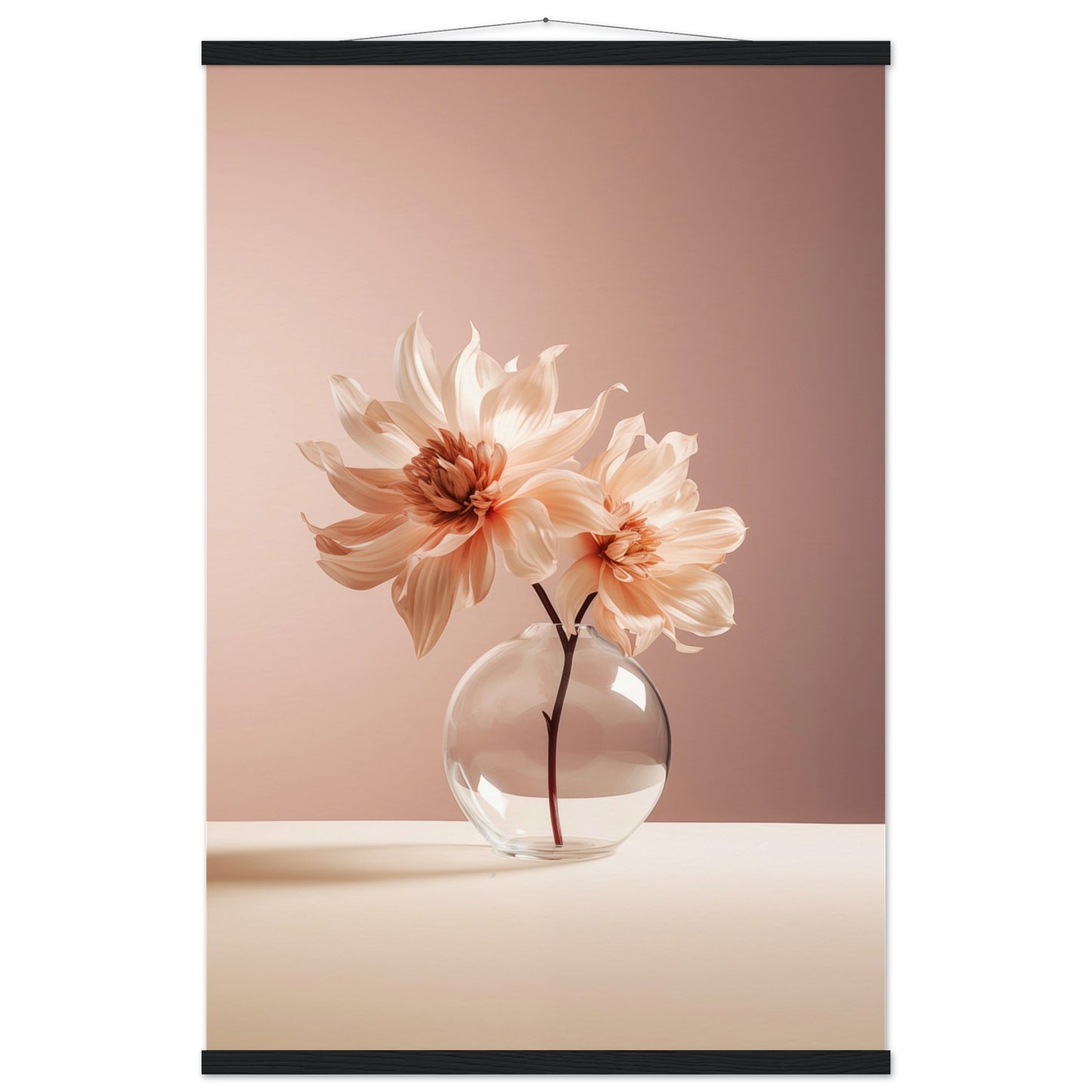 Blossoming Flower Poster with Hanger