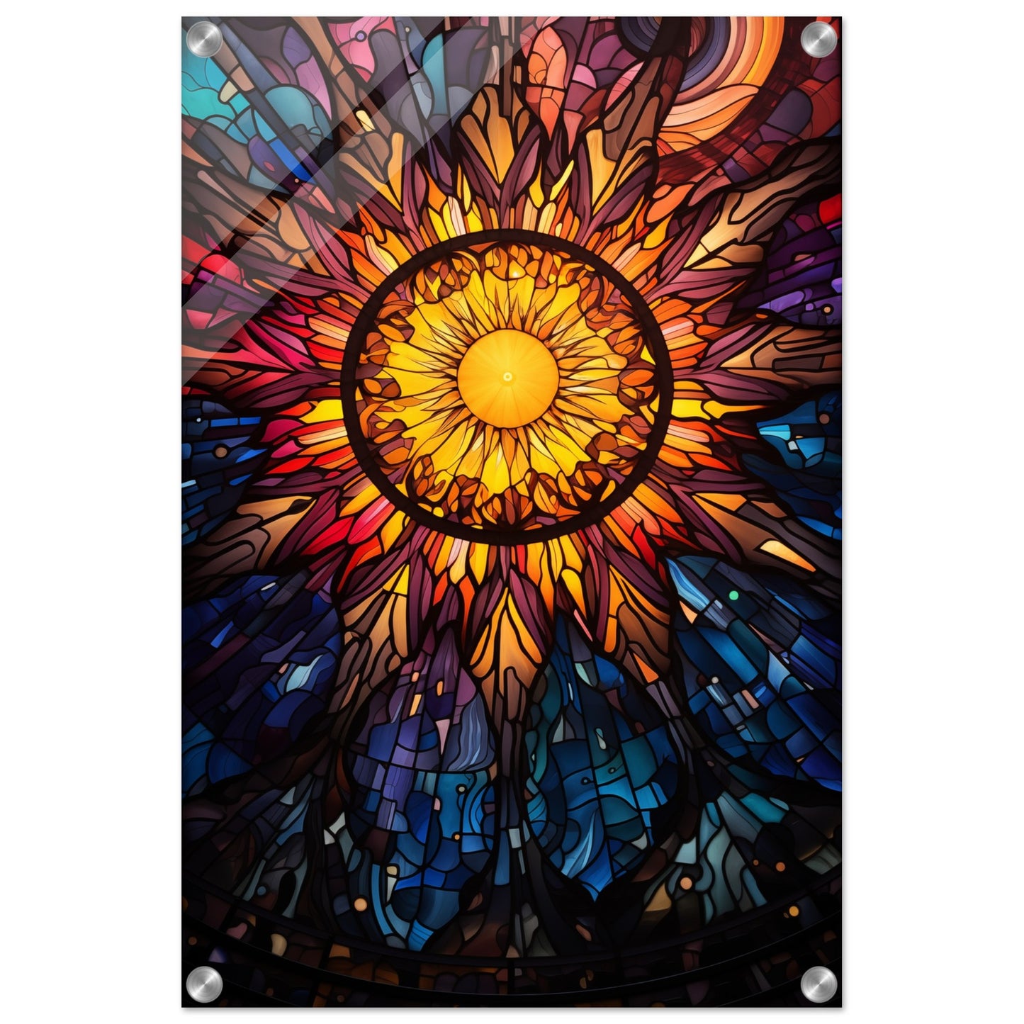 Sun Burst Acrylic Print