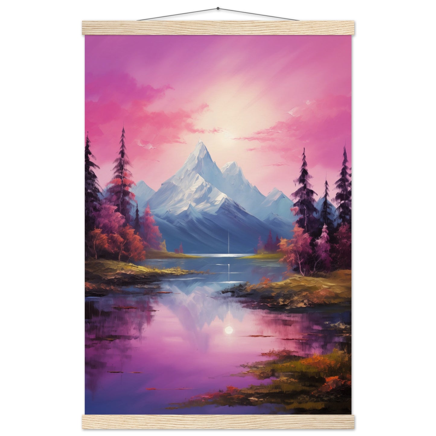 Fantasy Landscape Poster with Hanger