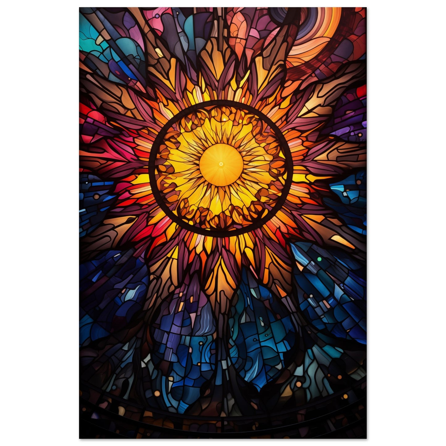 Sun Burst Poster