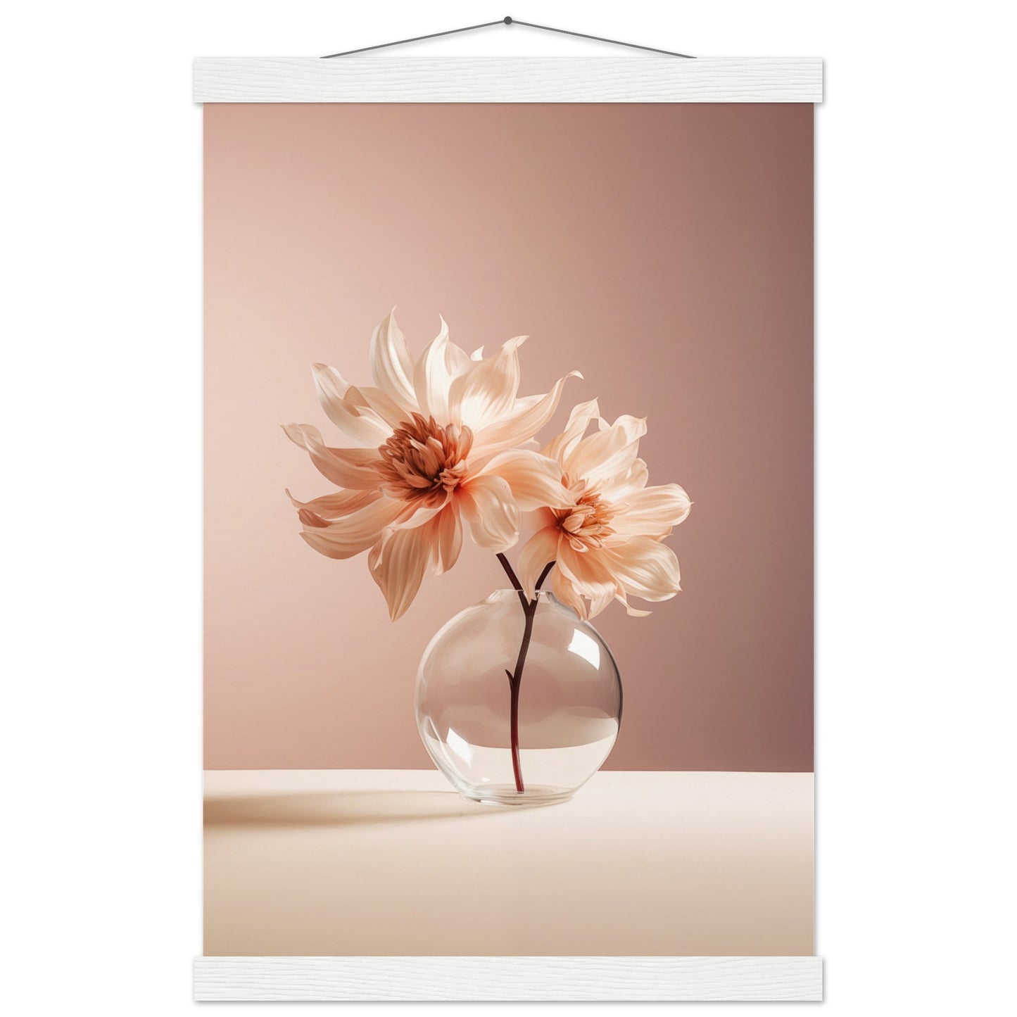 Blossoming Flower Poster with Hanger