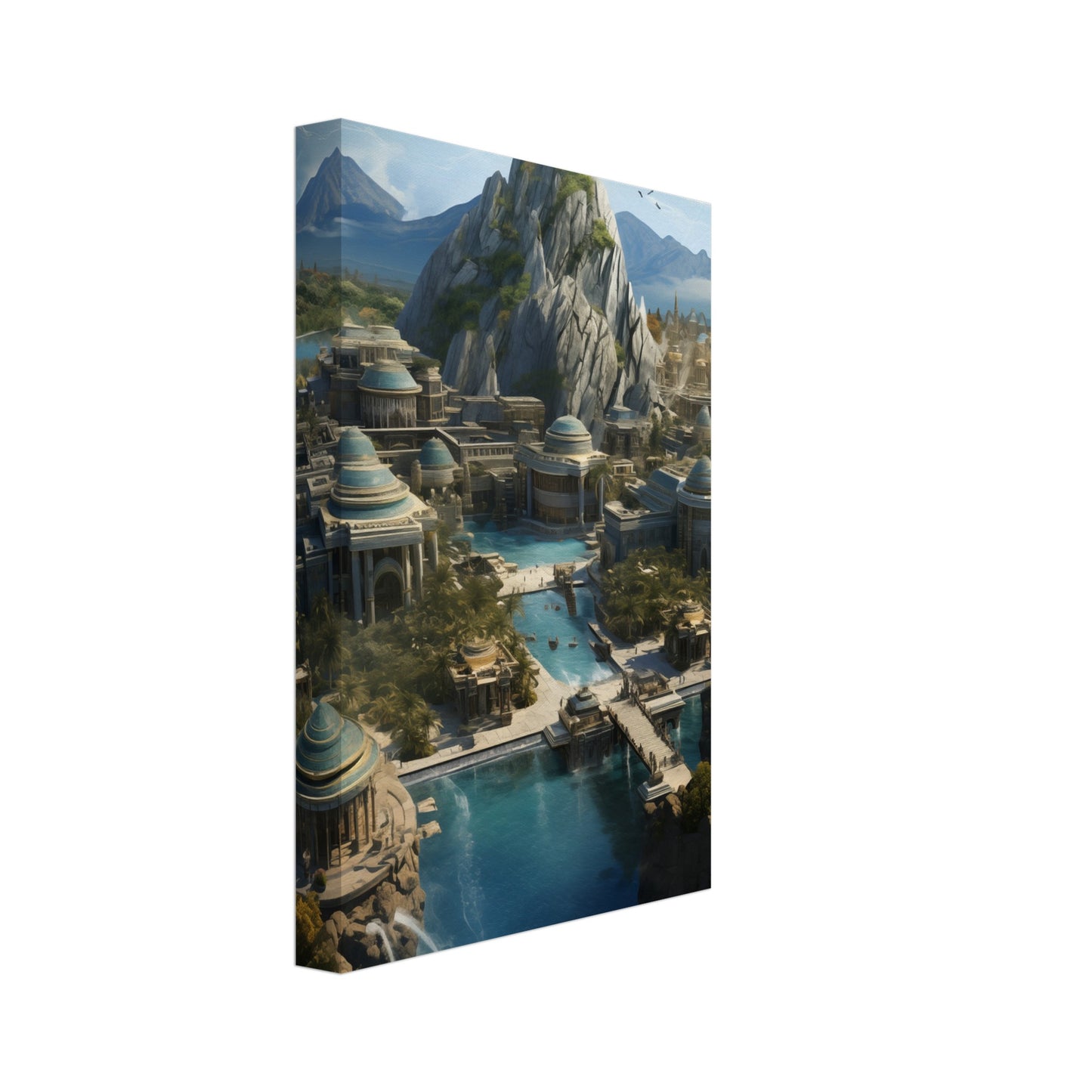 Golden Age Atlantea Canvas