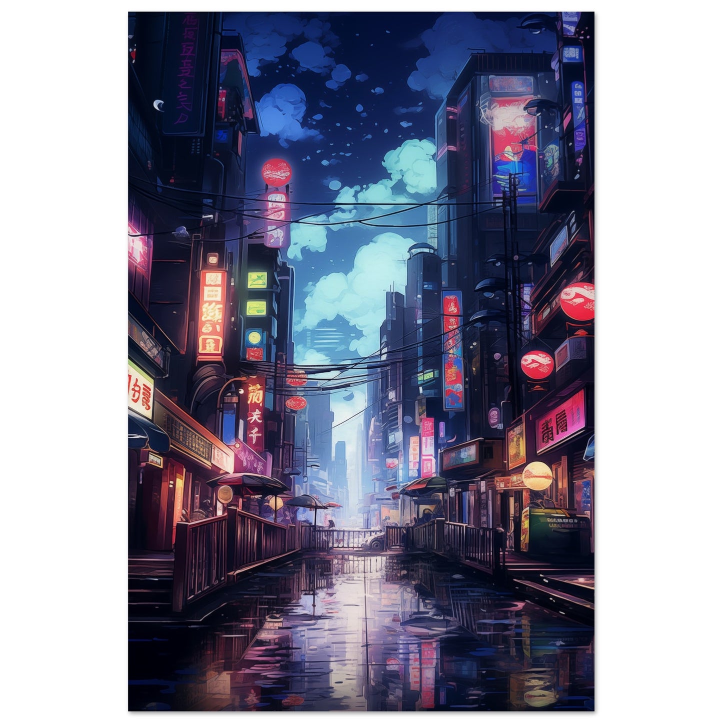 Neon City Poster