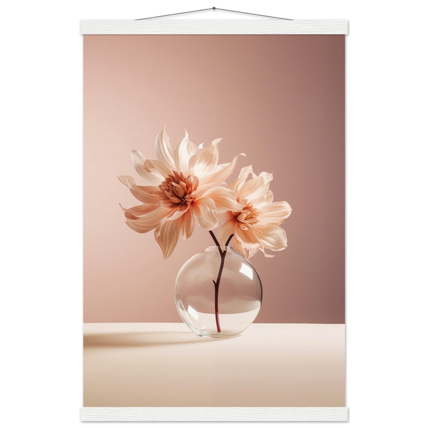 Blossoming Flower Poster with Hanger