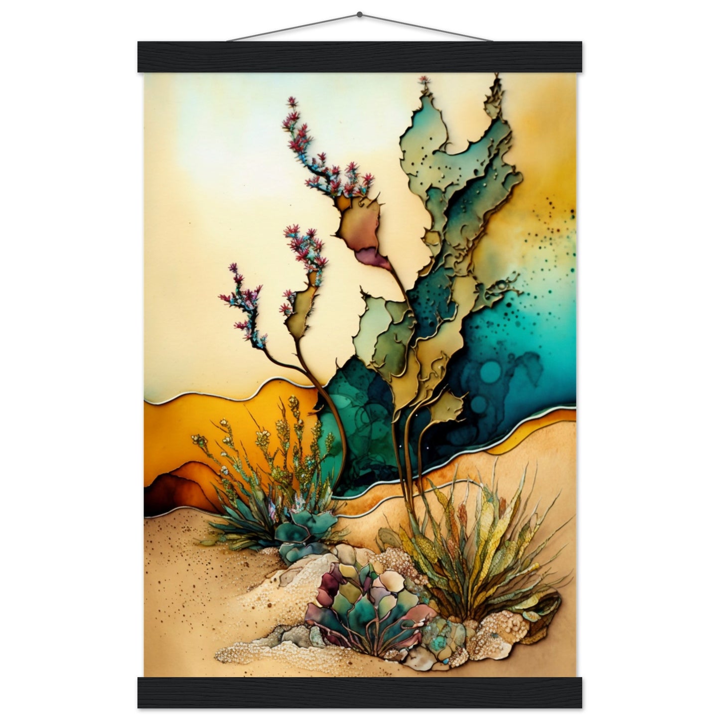 Desert Dream Treats Poster with Hanger