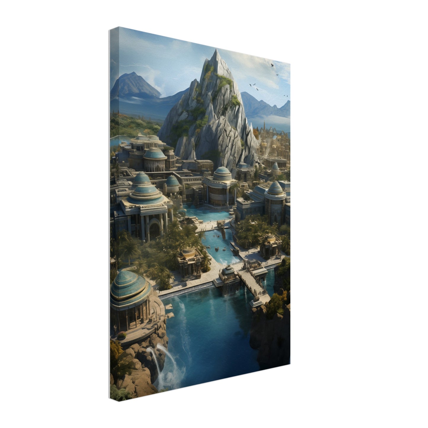 Golden Age Atlantea Canvas