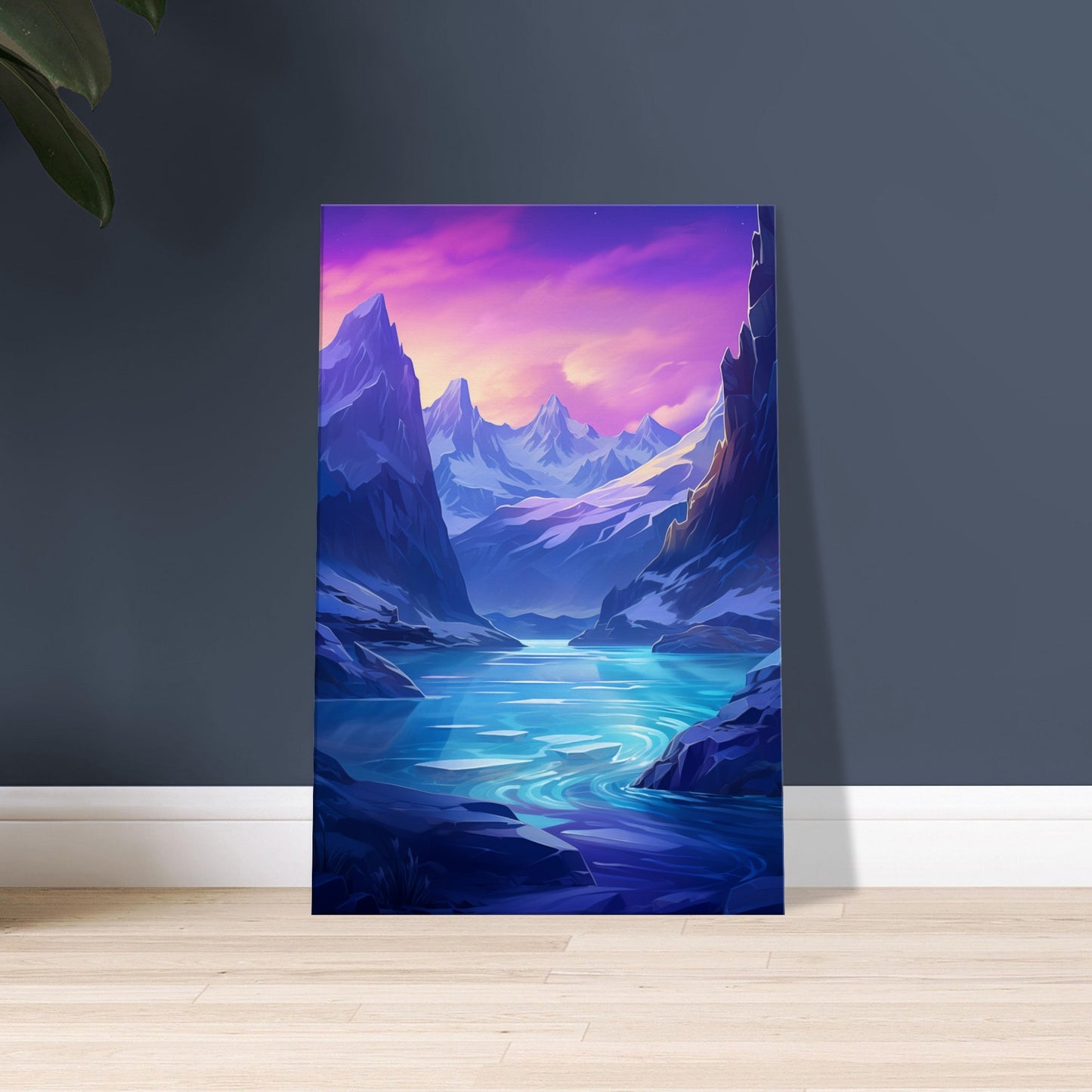 Tranquil Ice Canvas