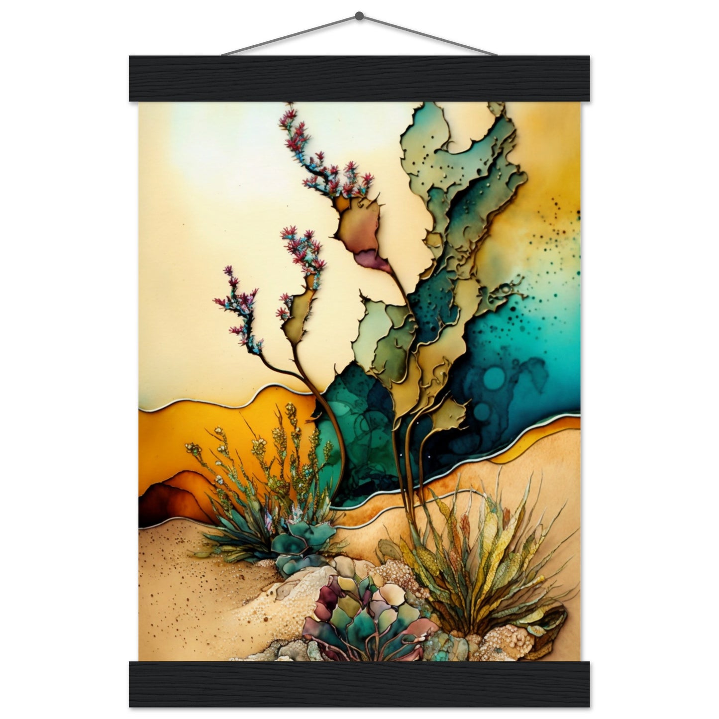 Desert Dream Treats Poster with Hanger