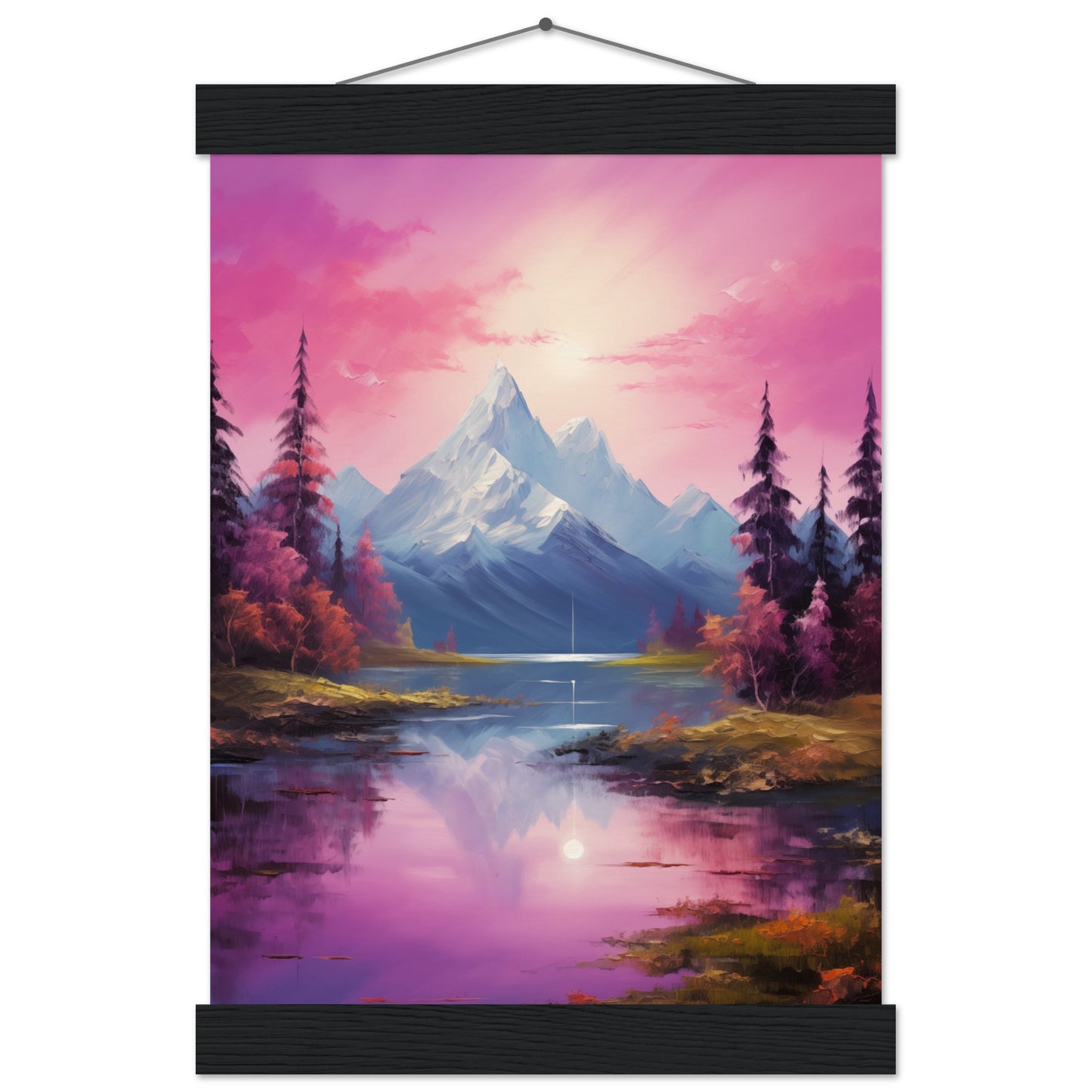 Fantasy Landscape Poster with Hanger