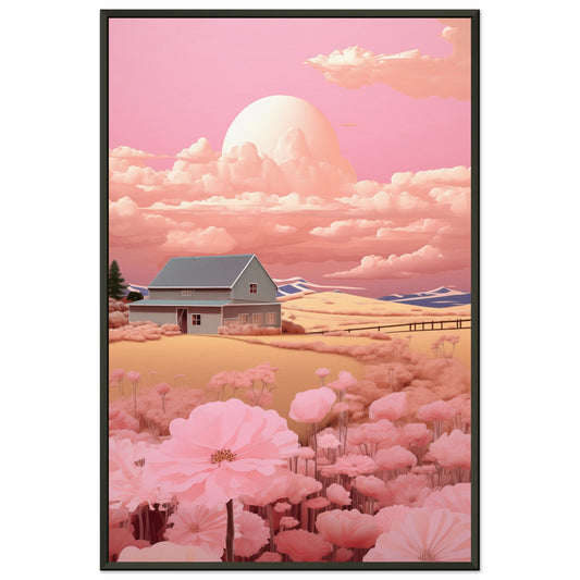 Bubblegum Farm Metal Framed Poster