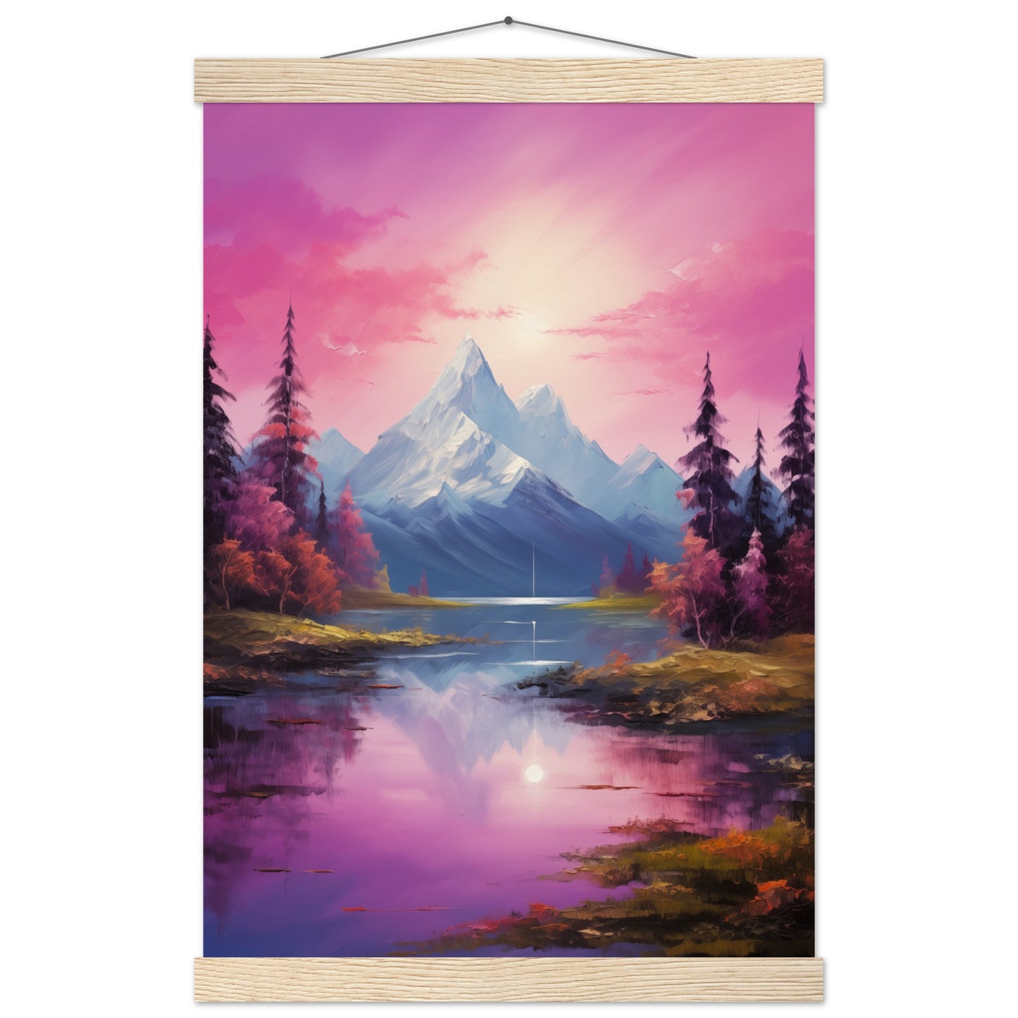 Fantasy Landscape Poster with Hanger