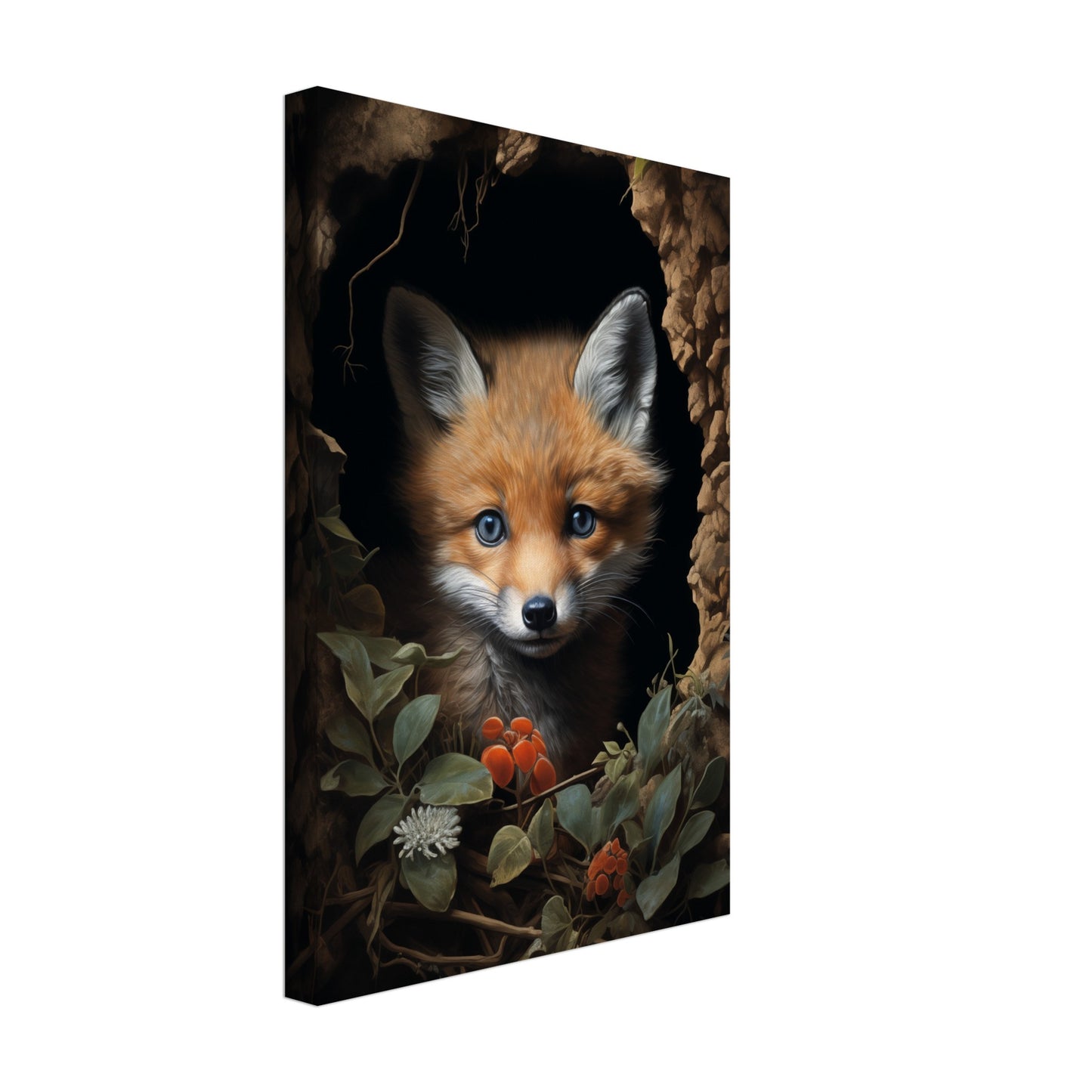 Fuzzy Fox Canvas