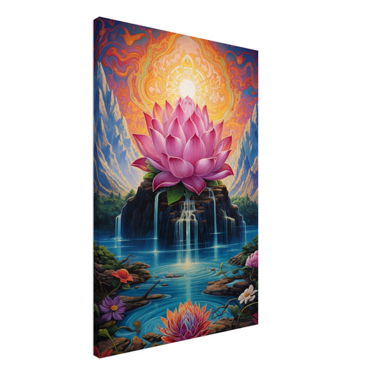 Lotus Blossom Canvas