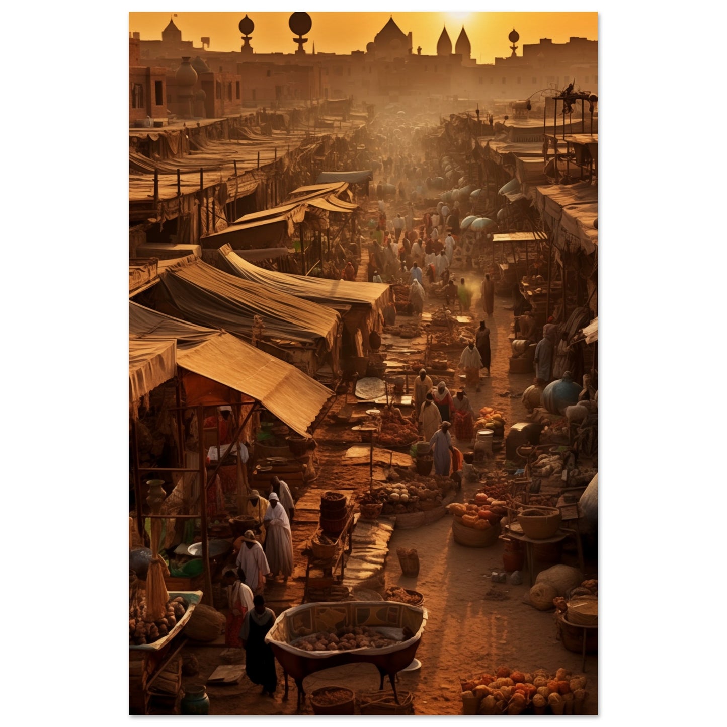 Luxor Market Poster