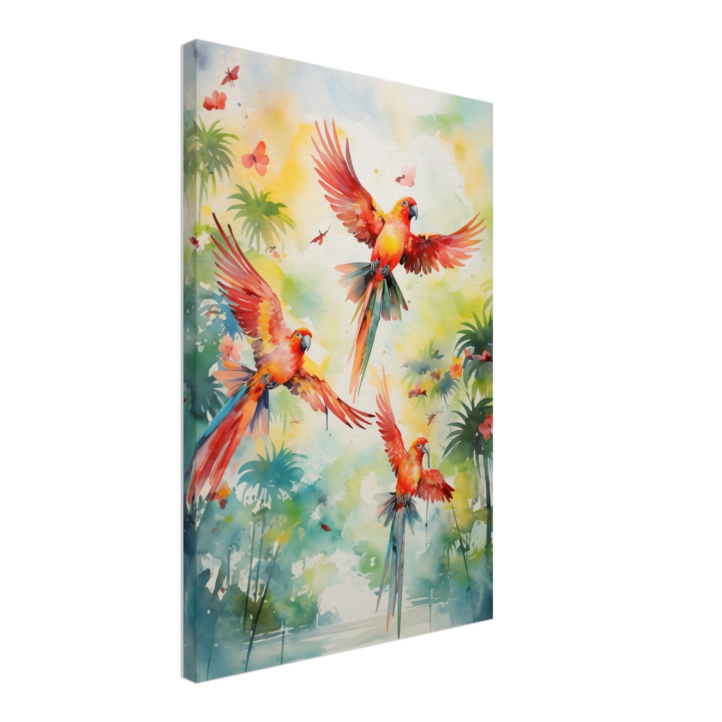 Feathered Palette Canvas