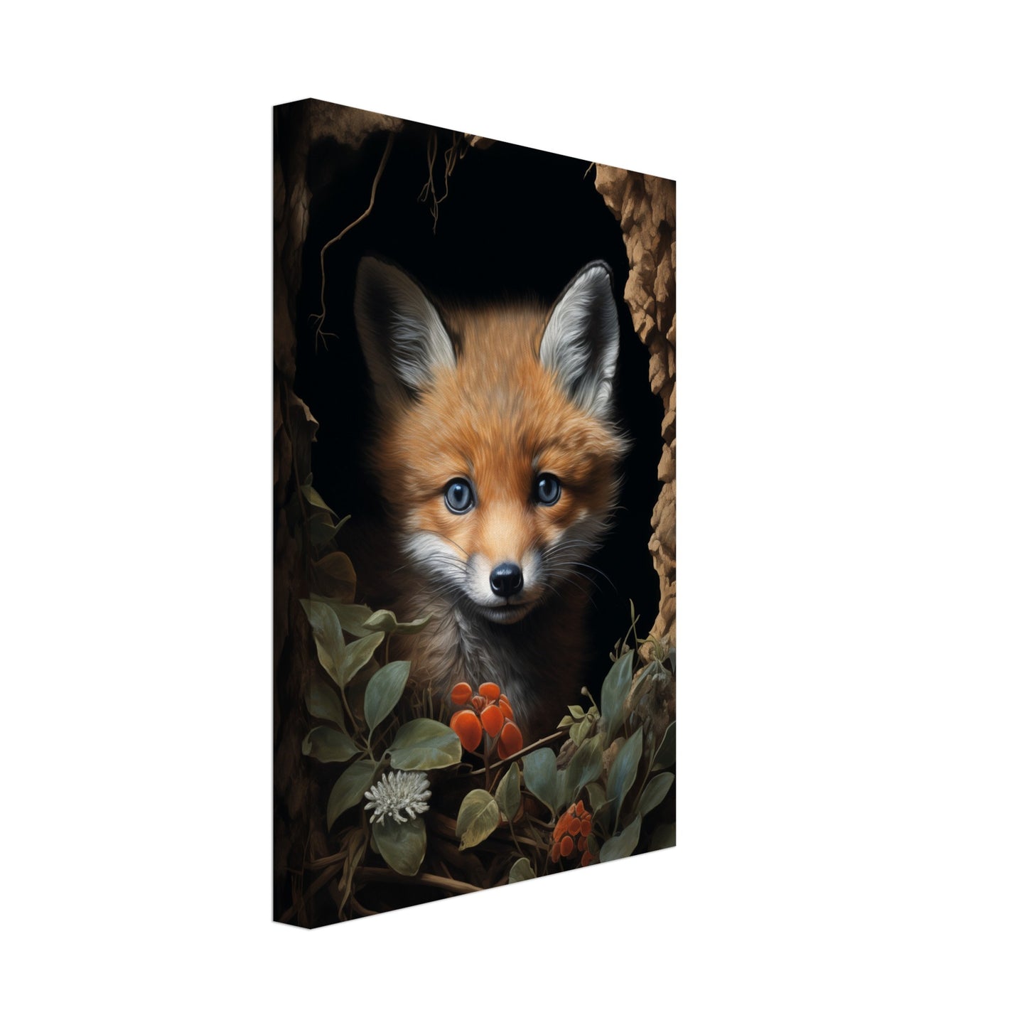 Fuzzy Fox Canvas