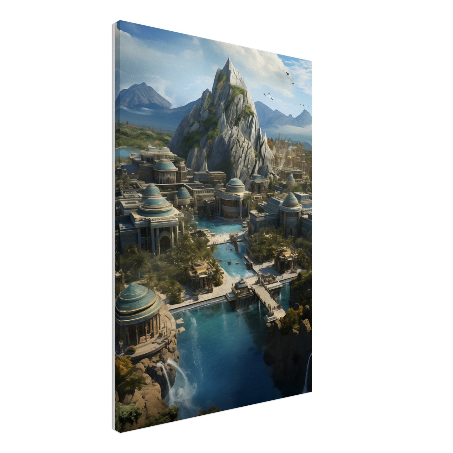 Golden Age Atlantea Canvas