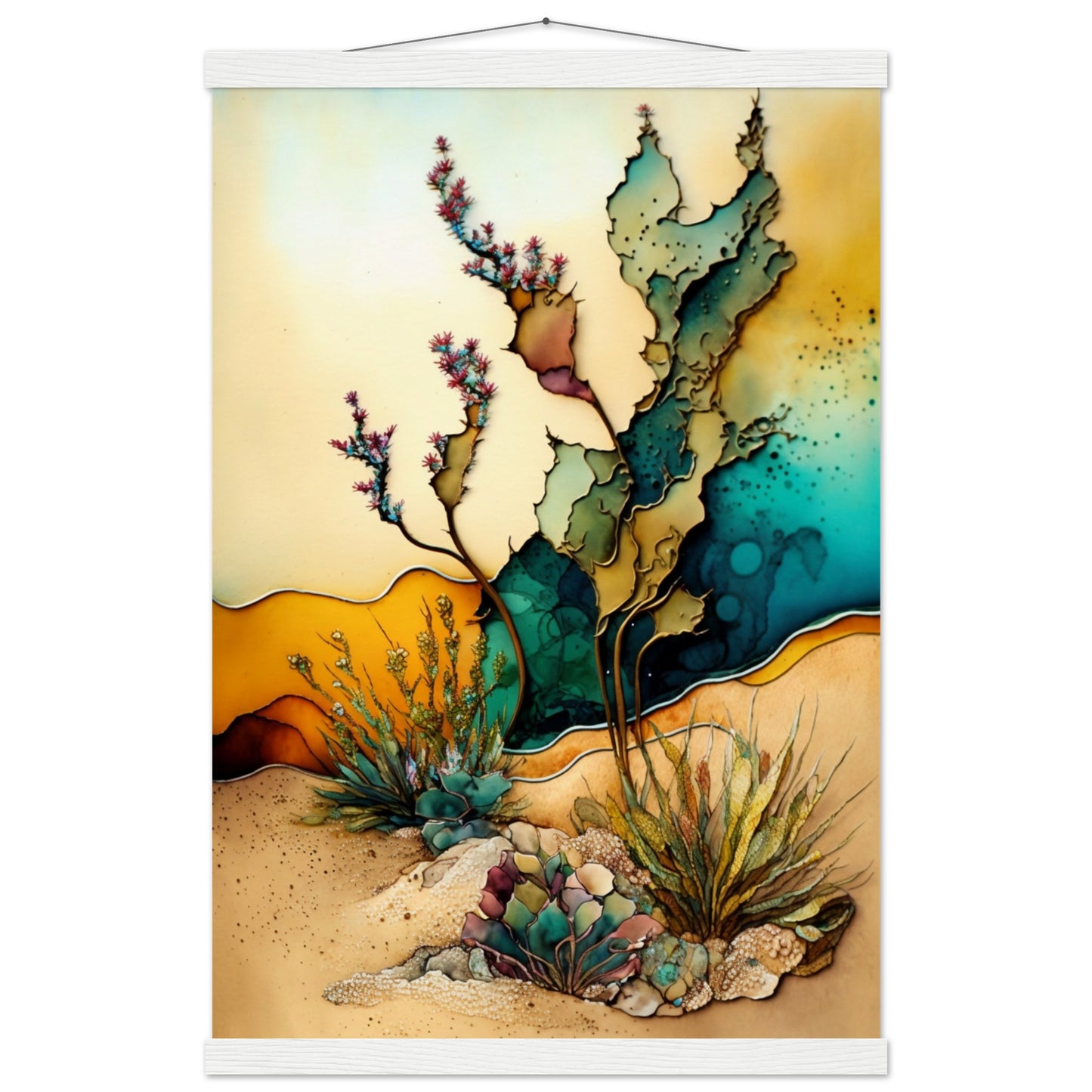 Desert Dream Treats Poster with Hanger