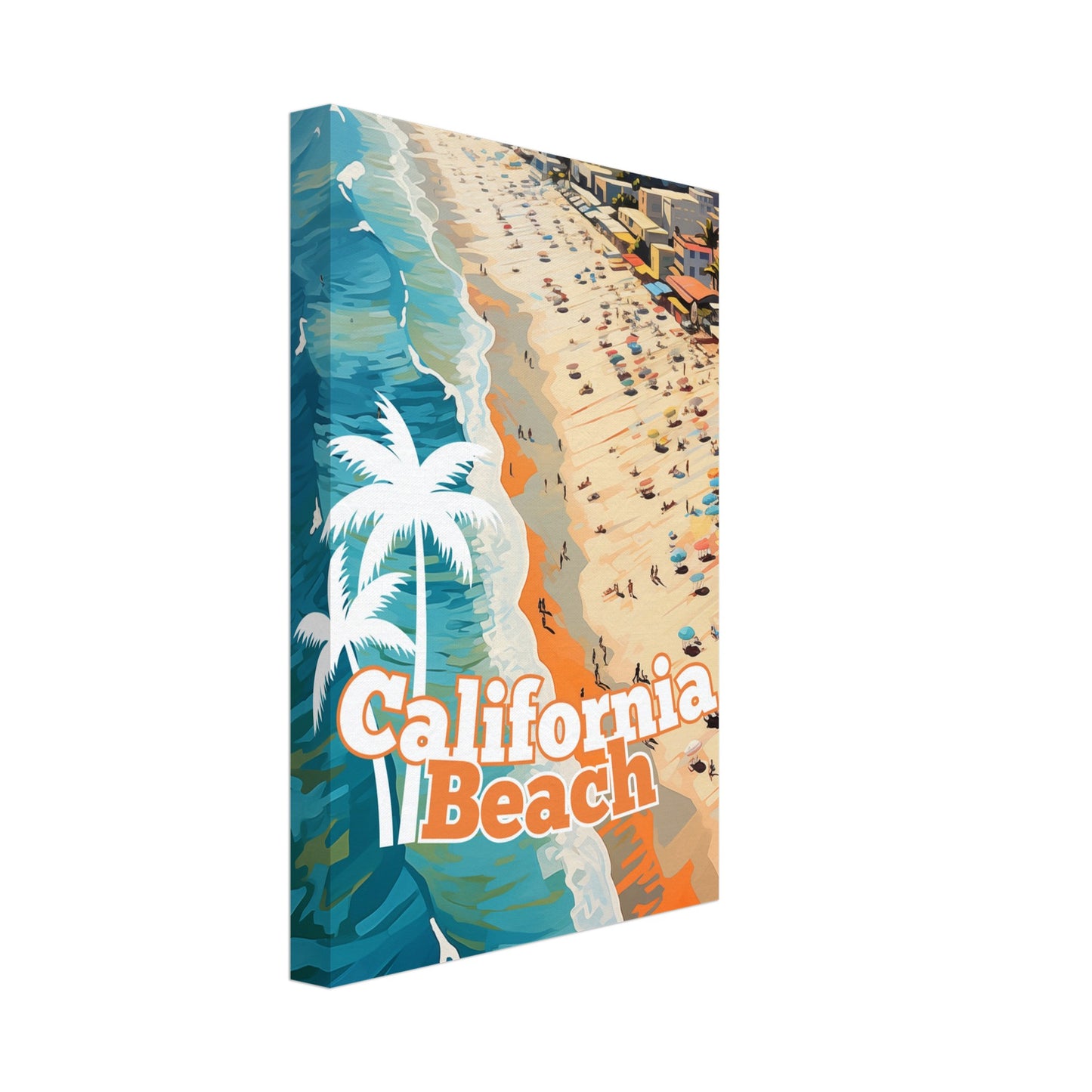 California Beach Canvas