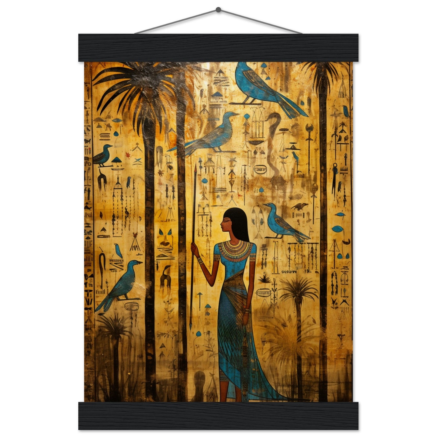 Hiero Papyrus Poster with Hanger