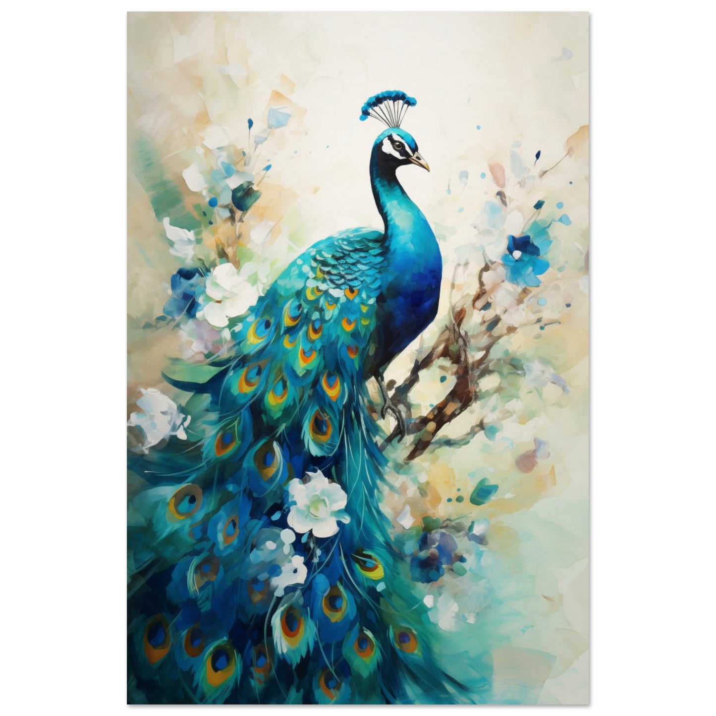 Peacock Dreams Poster