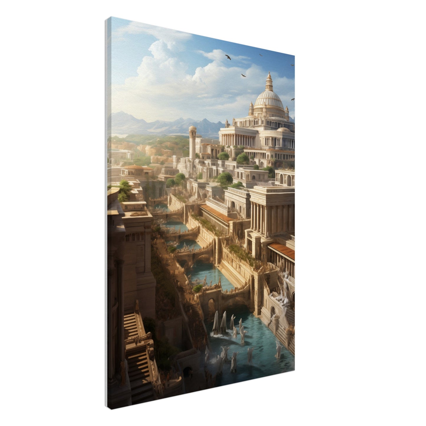 Ancient Roman City Canvas