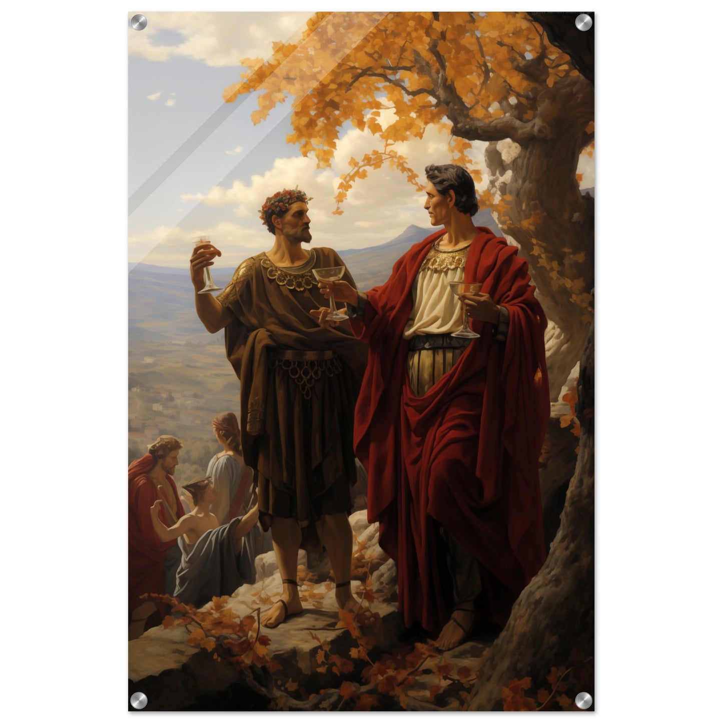 Socratic Exchange Acrylic Print