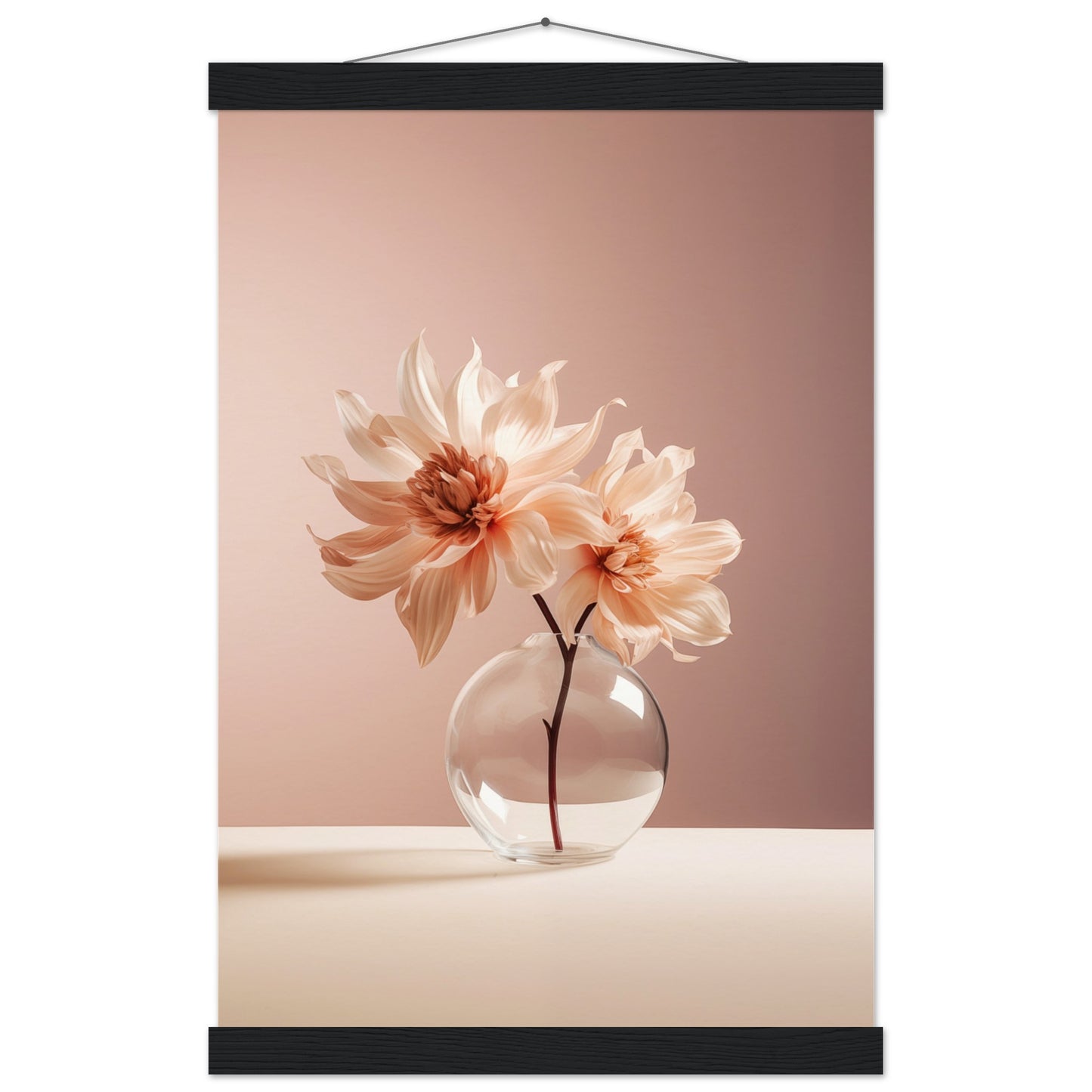 Blossoming Flower Poster with Hanger