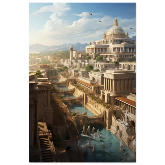 Ancient Roman City Poster