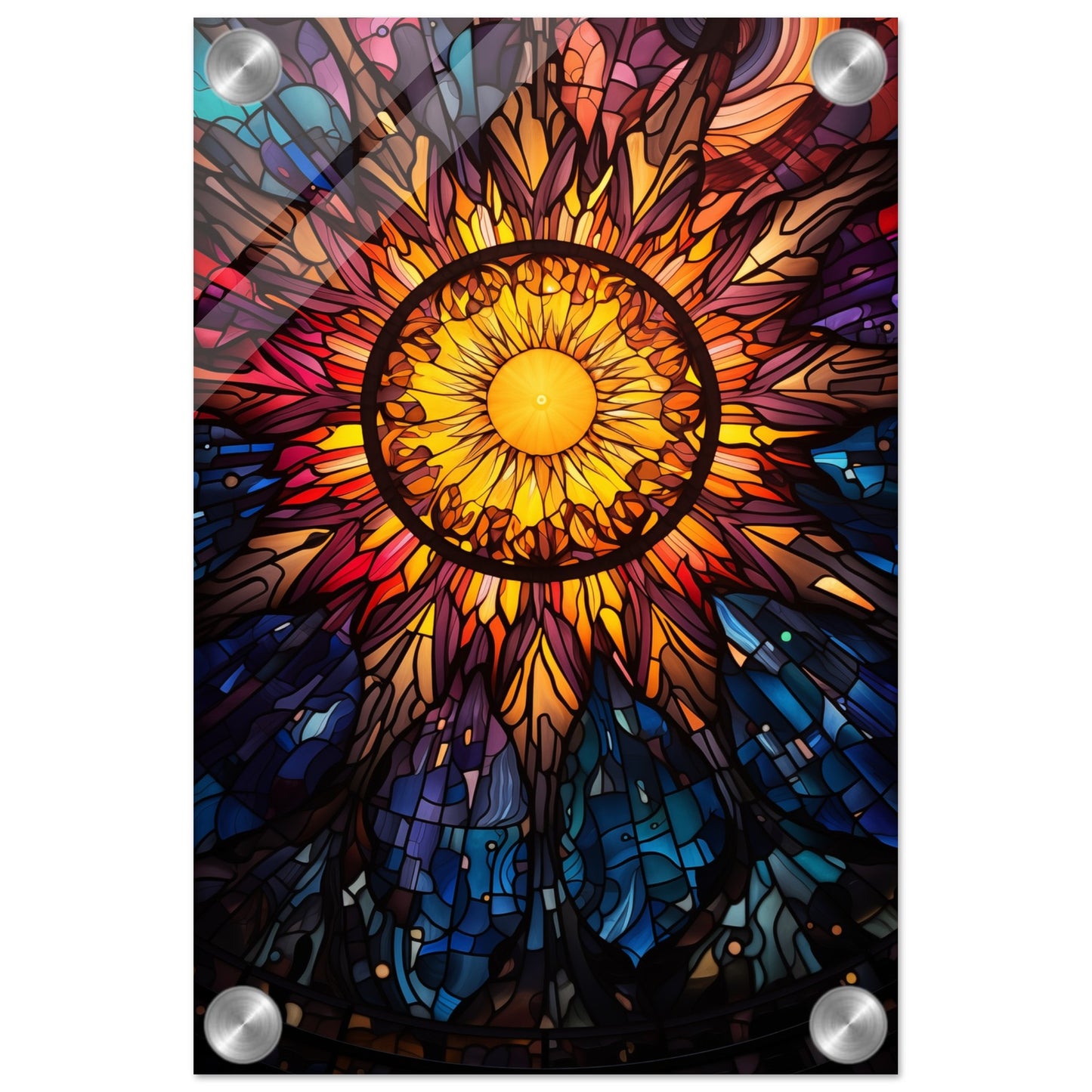 Sun Burst Acrylic Print