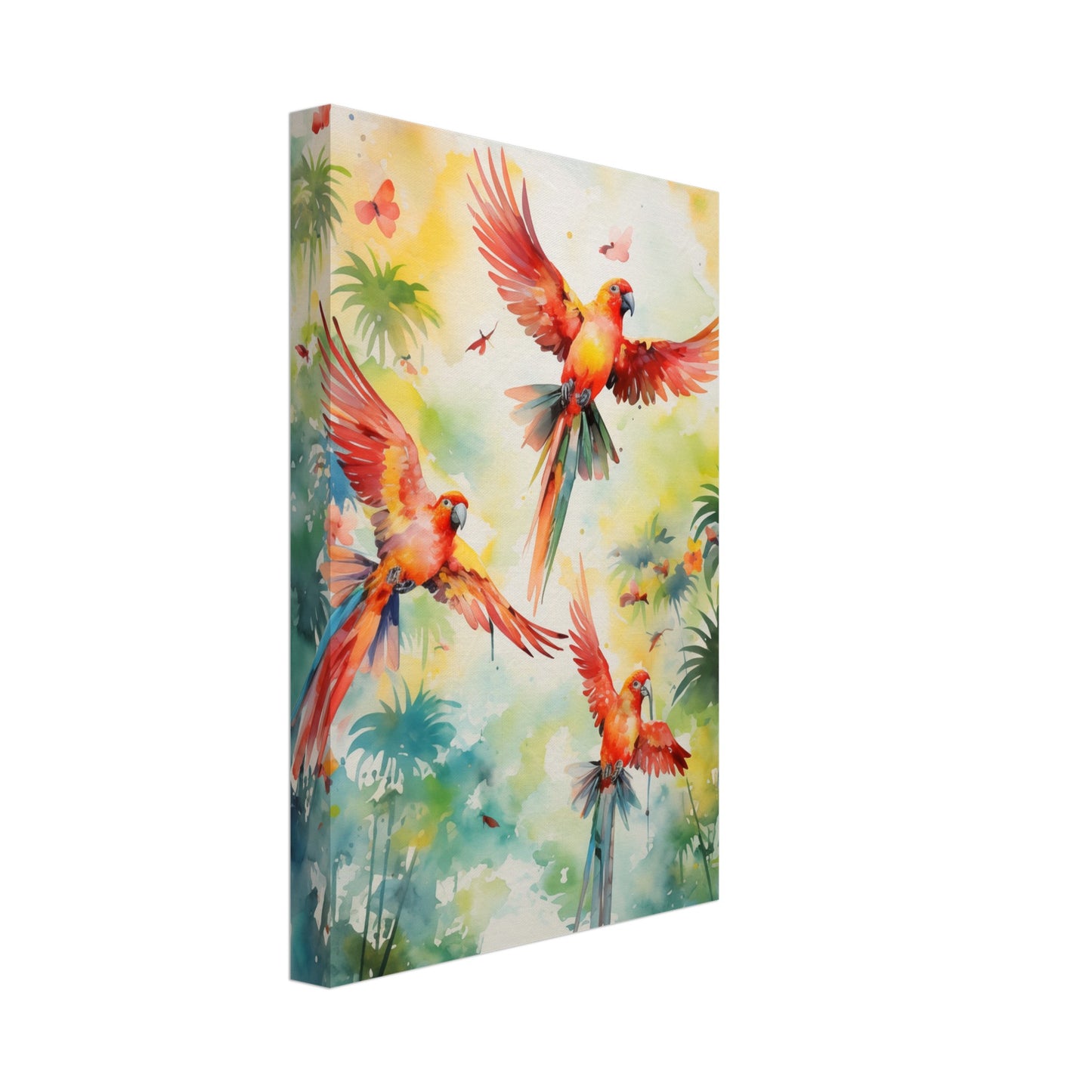 Feathered Palette Canvas