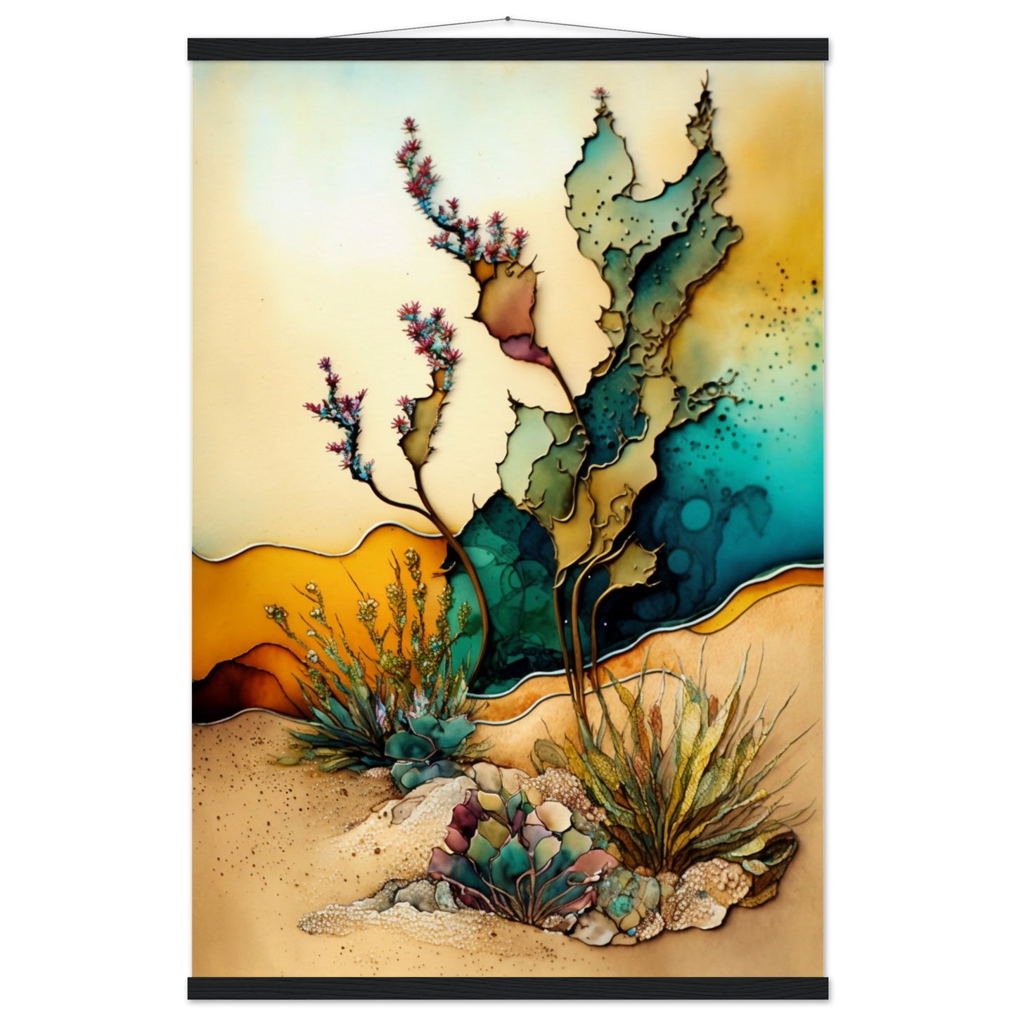 Desert Dream Treats Poster with Hanger