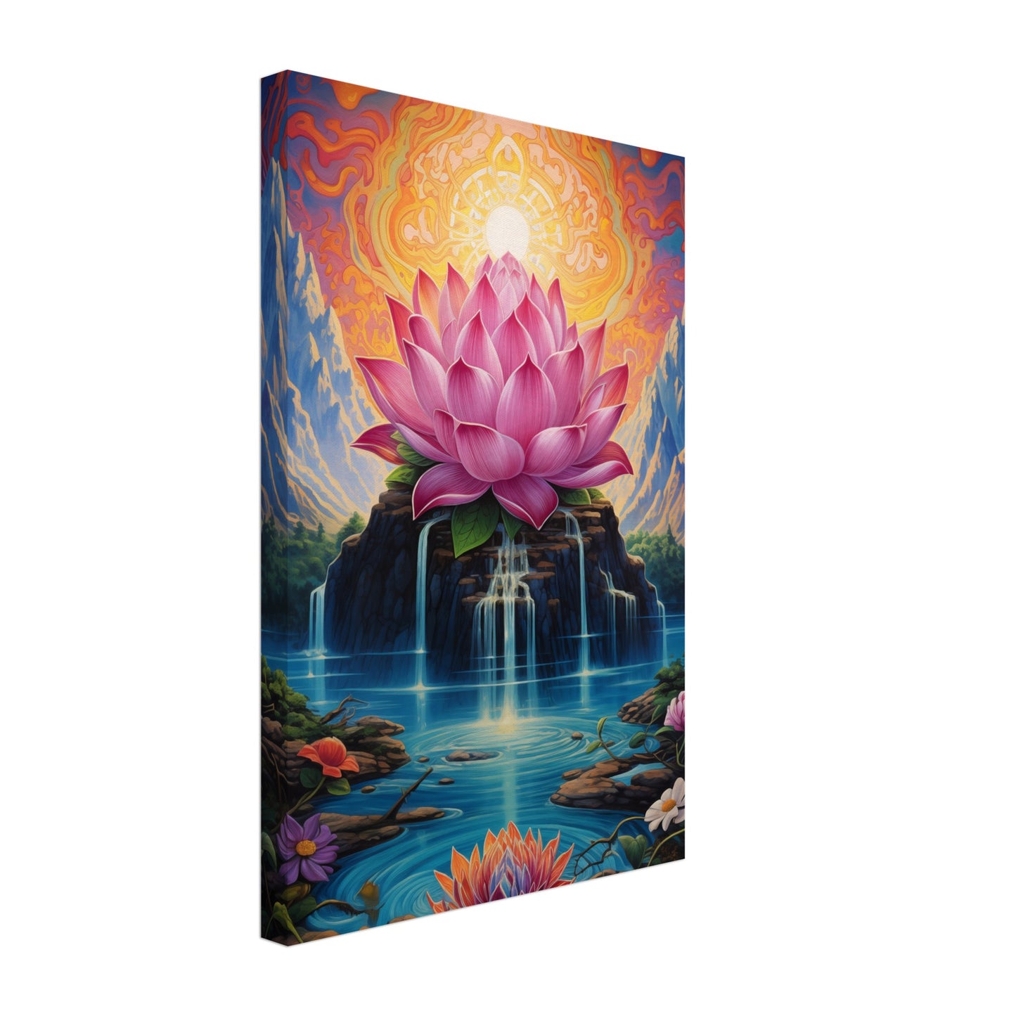 Lotus Blossom Canvas